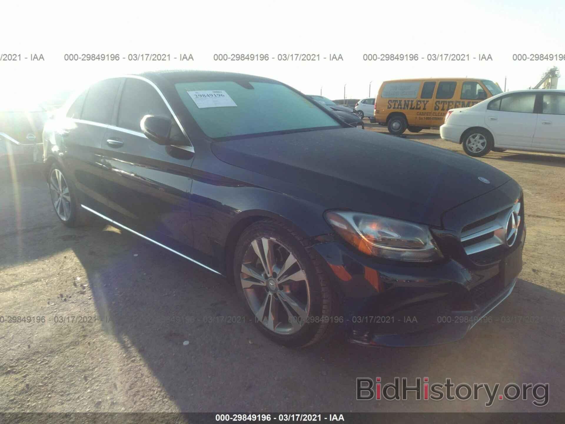 Photo 55SWF4JB3GU166524 - MERCEDES-BENZ C-CLASS 2016