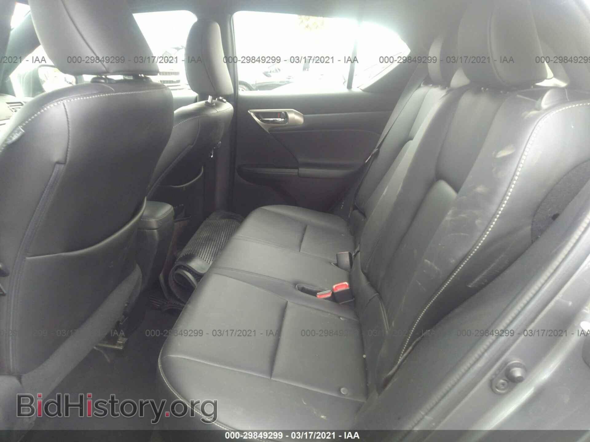 2015 LEXUS CT 200H - VIN: JTHKD5BH3F2249997 - Фото 8