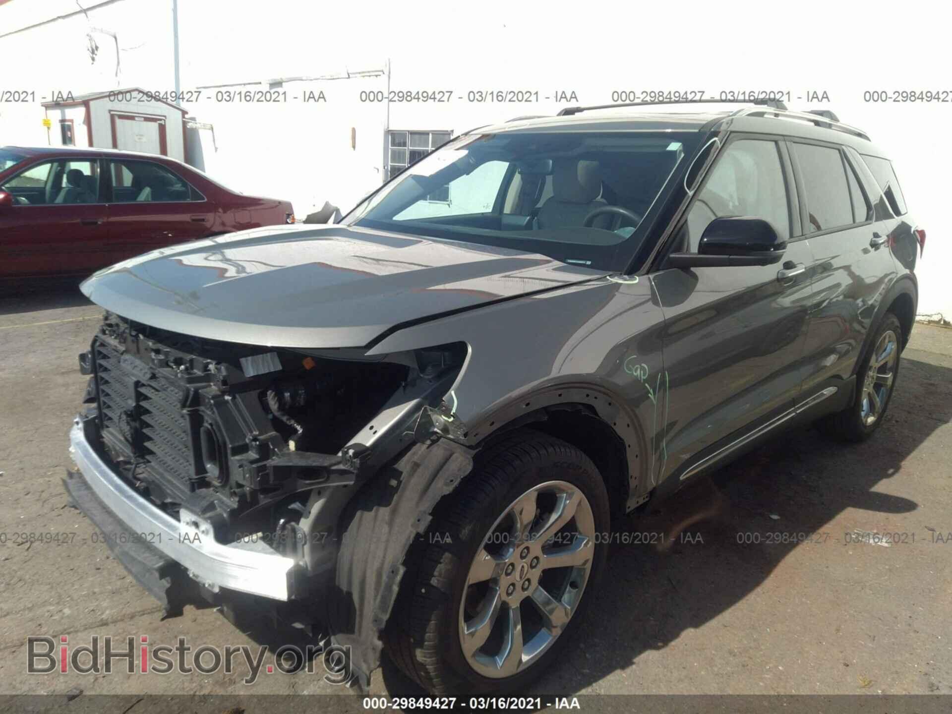 2020 FORD EXPLORER - VIN: 1FM5K8HC7LGA82619 - Фото 2