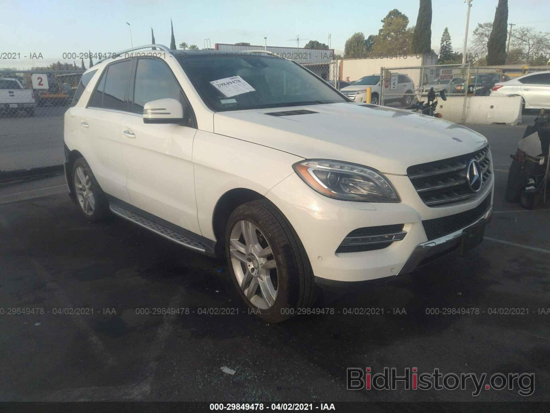 Photo 4JGDA5JB2DA155723 - MERCEDES-BENZ M-CLASS 2013