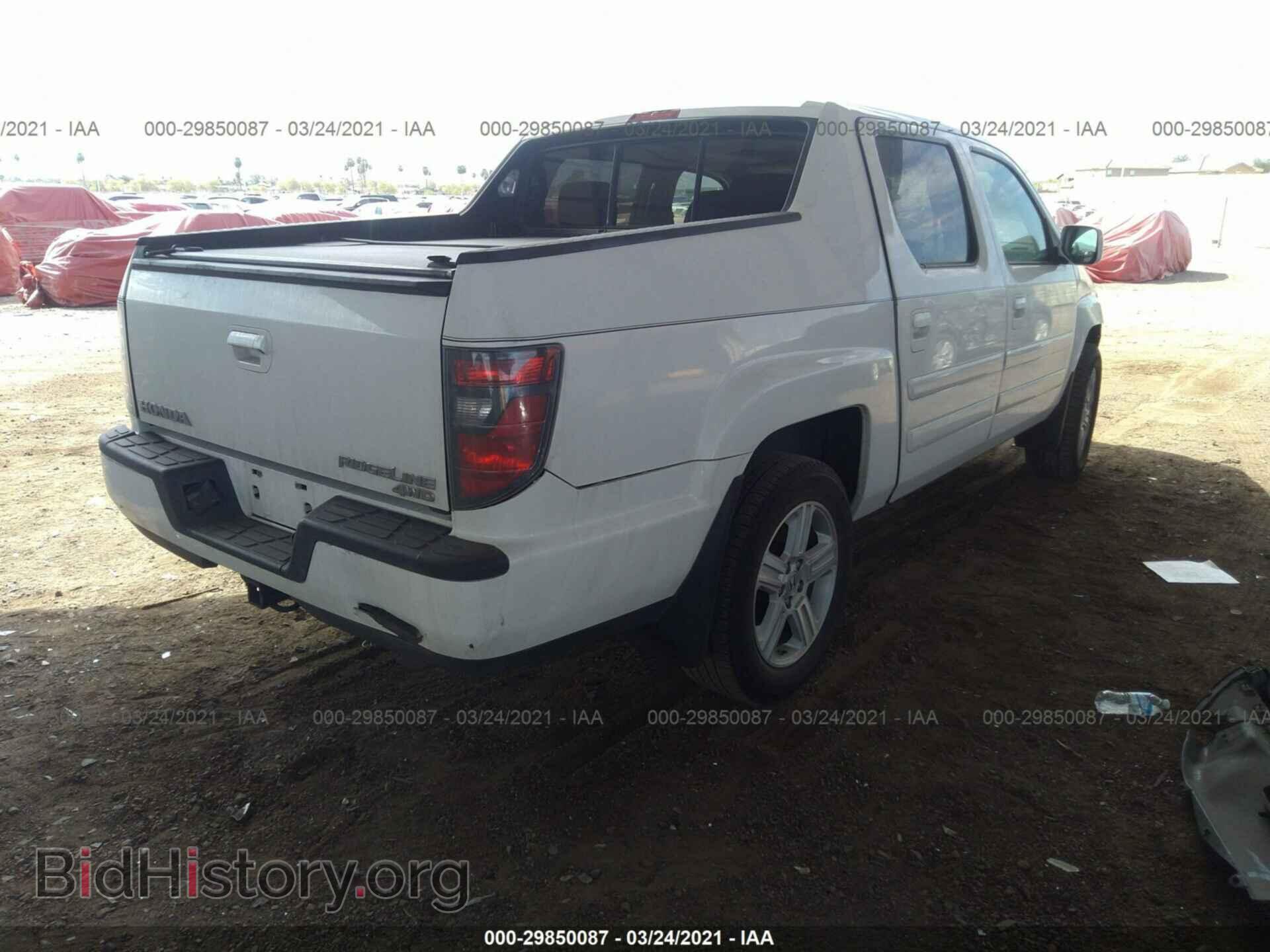 2013 HONDA RIDGELINE - VIN: 5FPYK1F55DB018532 - Фото 4