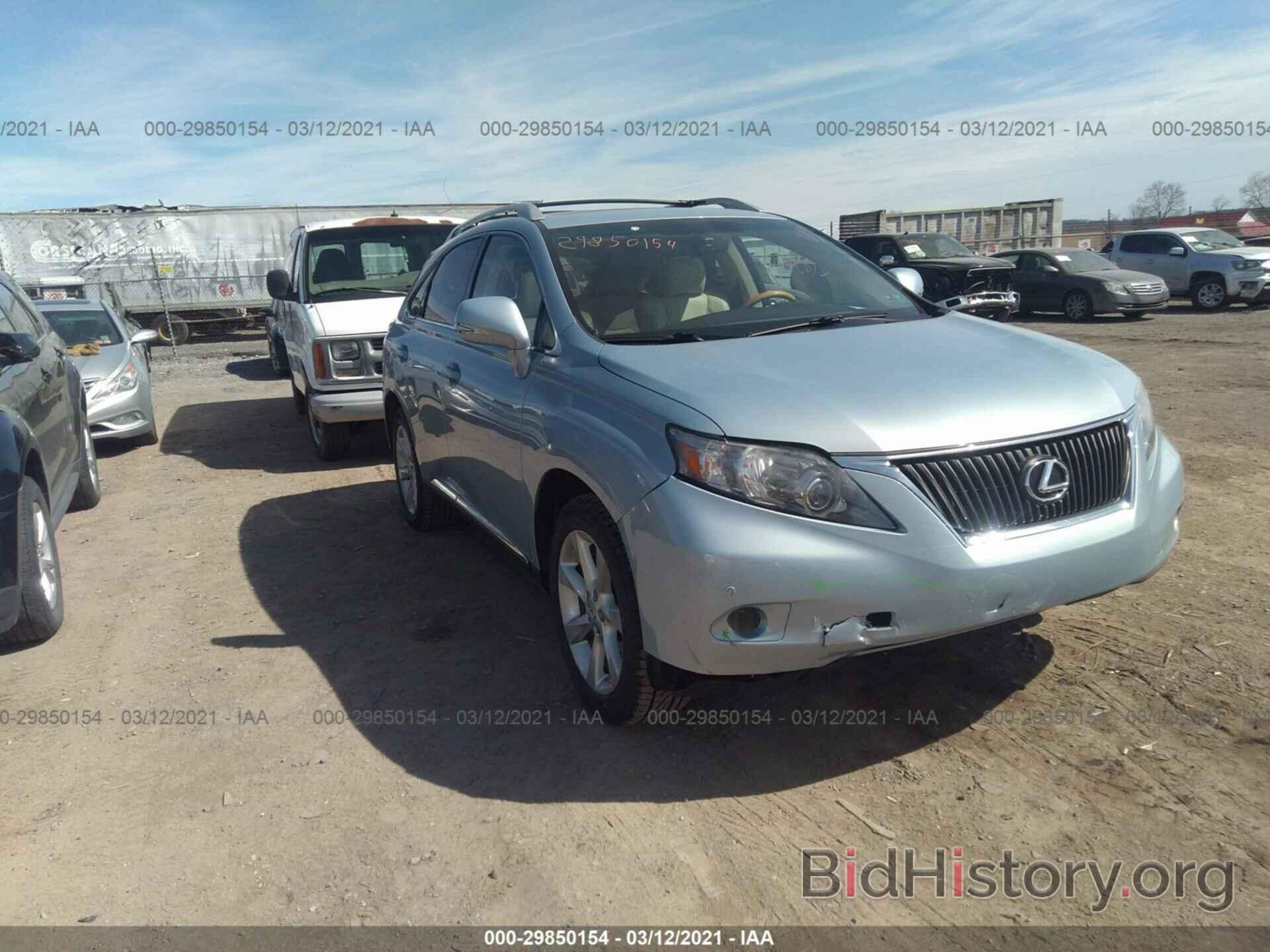 Фотография 2T2BK1BA1AC055364 - LEXUS RX 350 2010