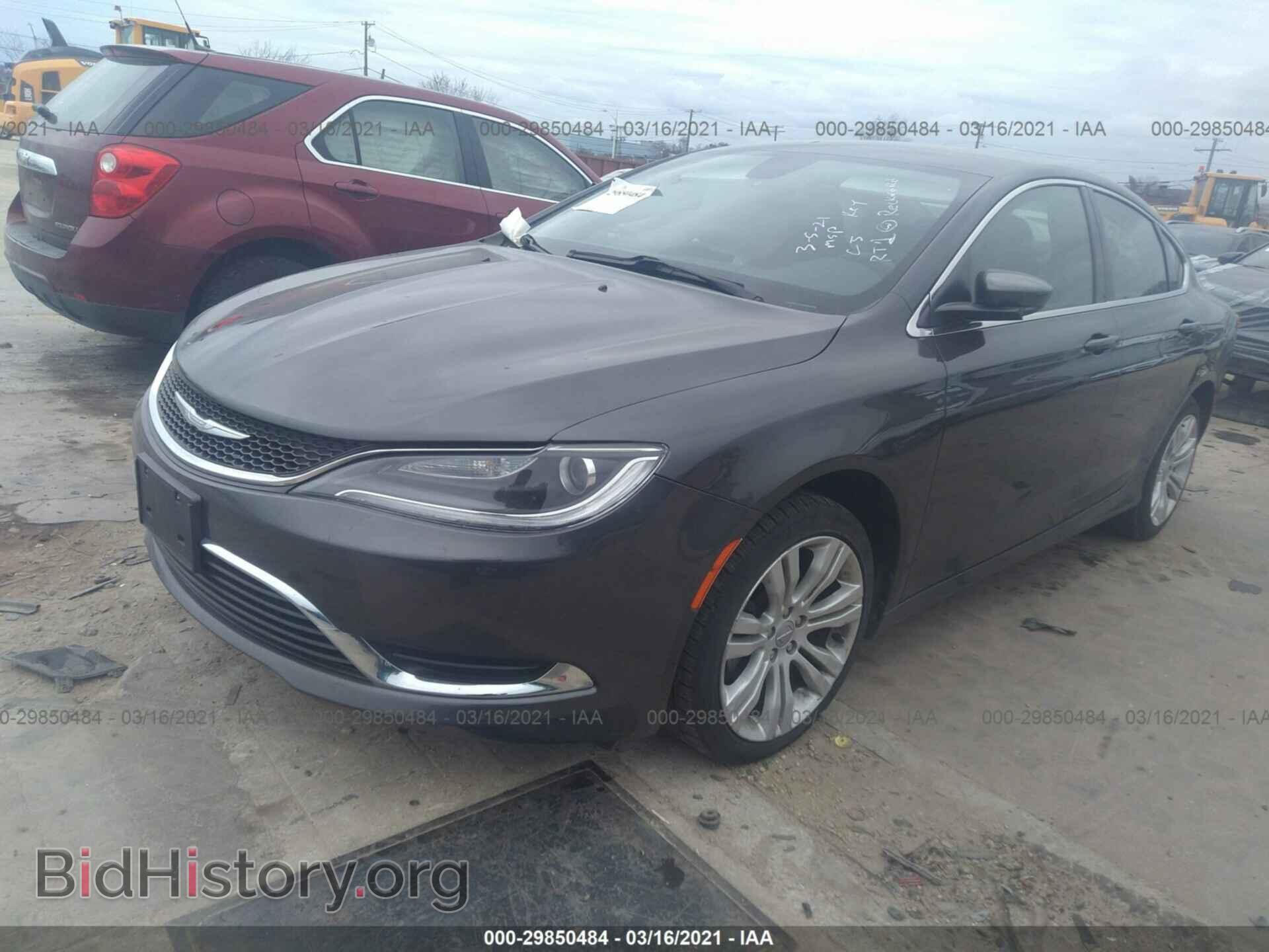 2016 CHRYSLER 200 - VIN: 1C3CCCABXGN134330 - Фото 2