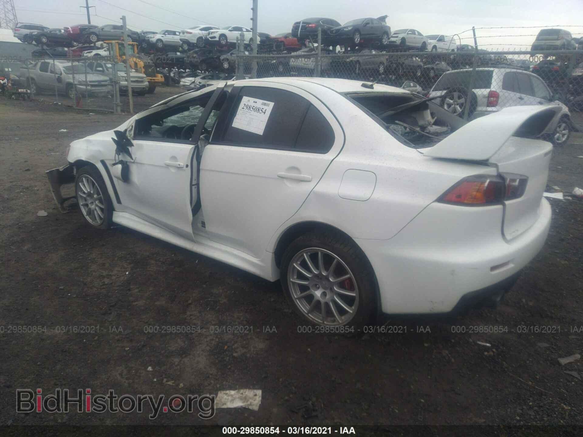 2014 MITSUBISHI LANCER EVOLUTION - VIN: JA32W8FVXEU006590 - Фото 3