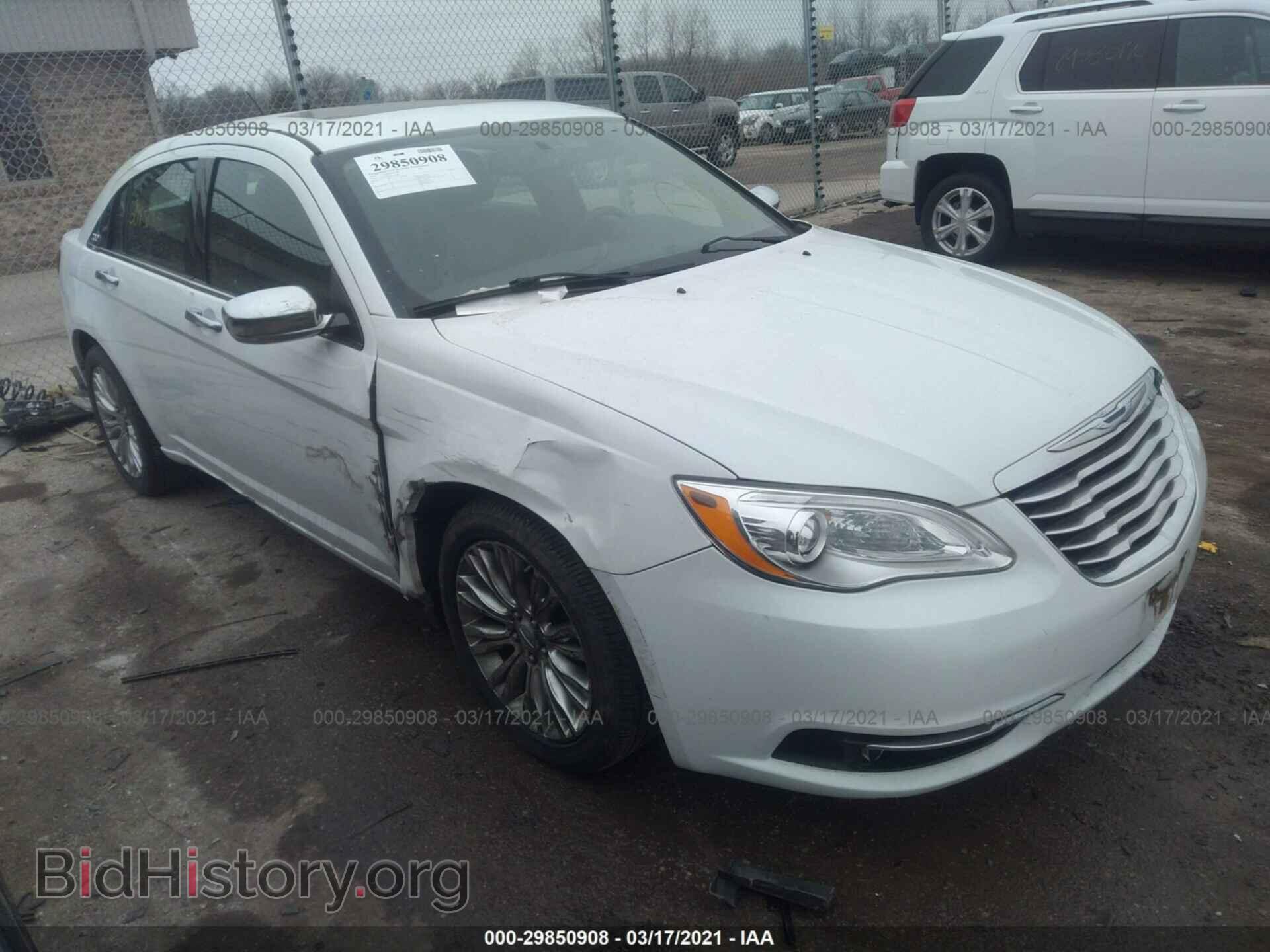 Фотография 1C3CCBCG1DN743885 - CHRYSLER 200 2013