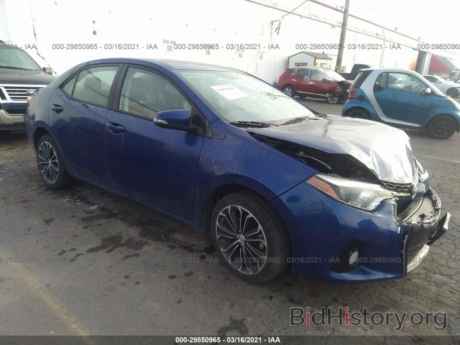 Photo 2T1BURHE3GC708888 - TOYOTA COROLLA 2016