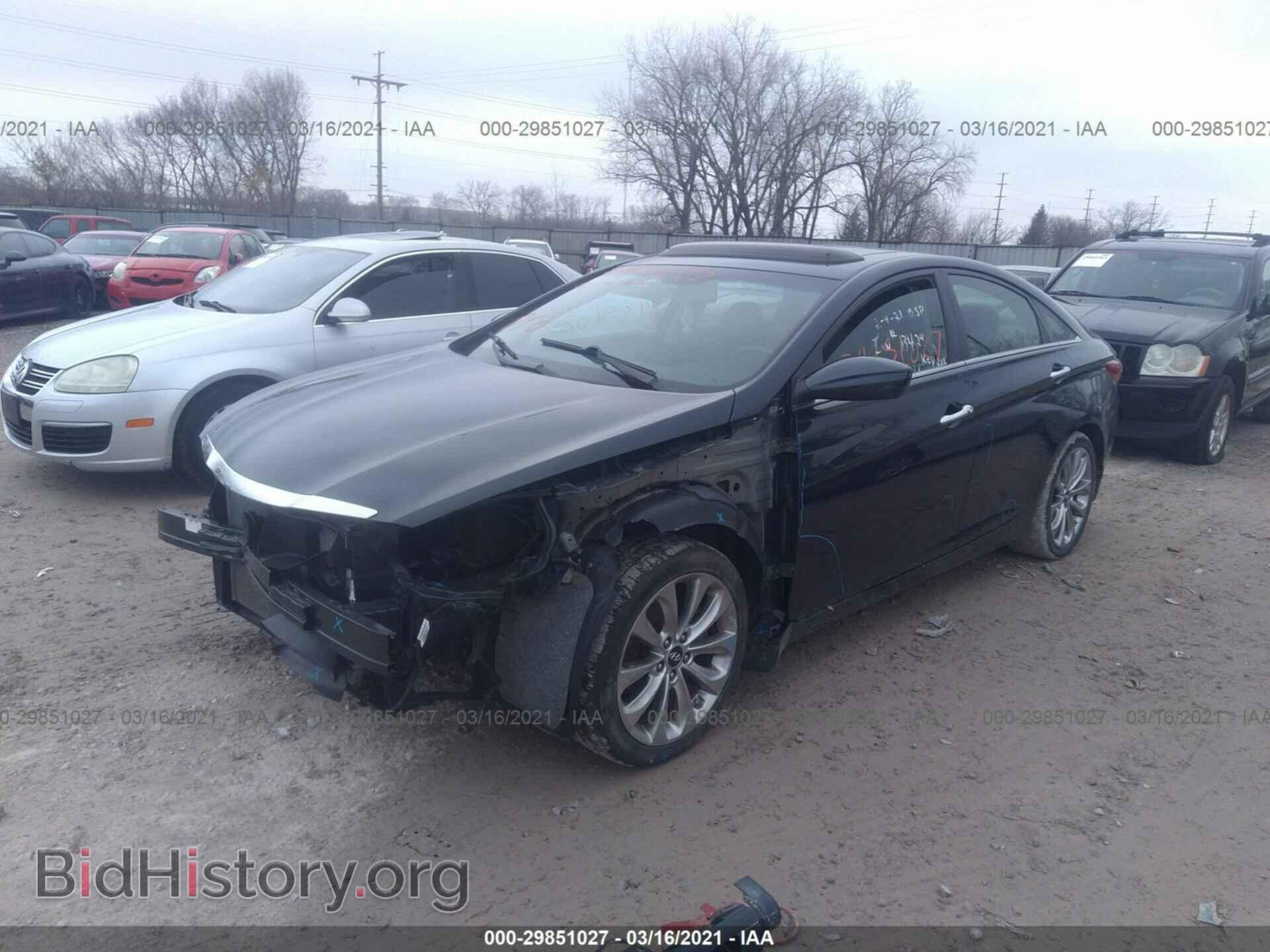 2012 HYUNDAI SONATA - VIN: 5NPEC4AB7CH457819 - Фото 2