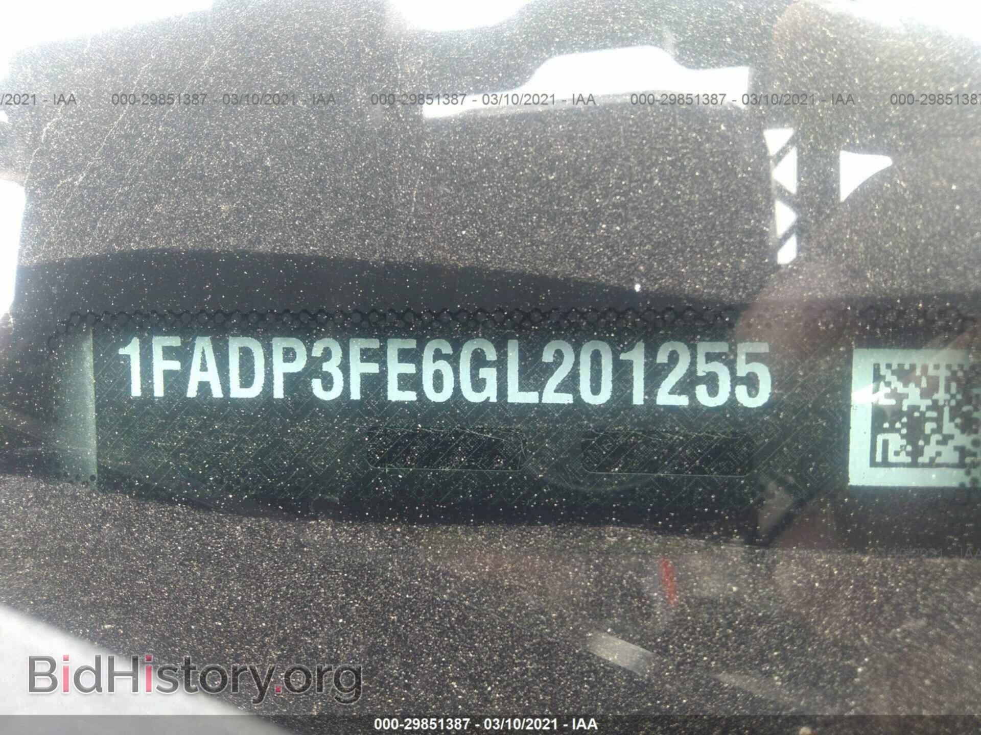 2016 FORD FOCUS - VIN: 1FADP3FE6GL201255 - Фото 9