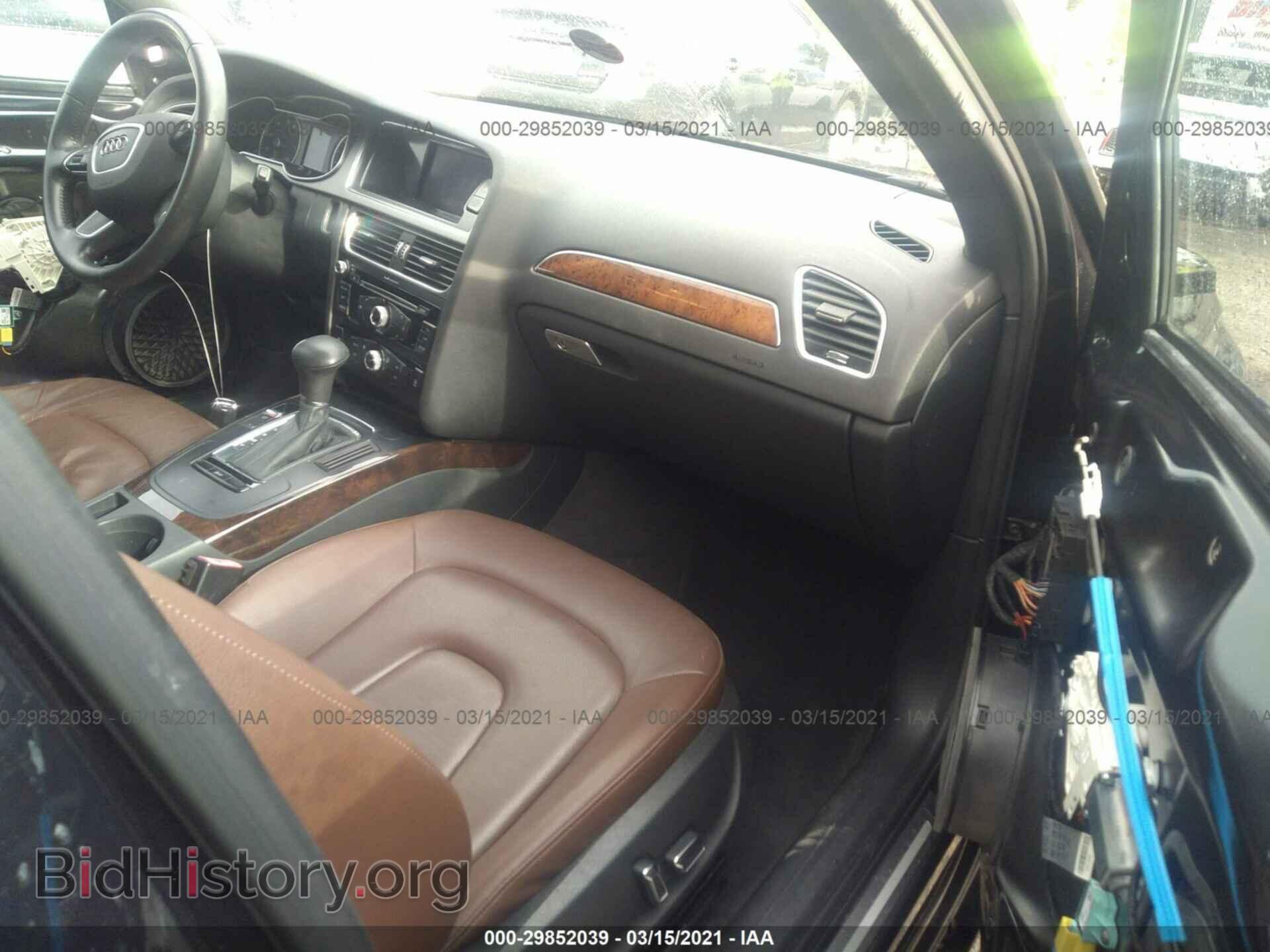 2013 AUDI A4 - VIN: WAUAFAFL6DN028997 - Фото 5