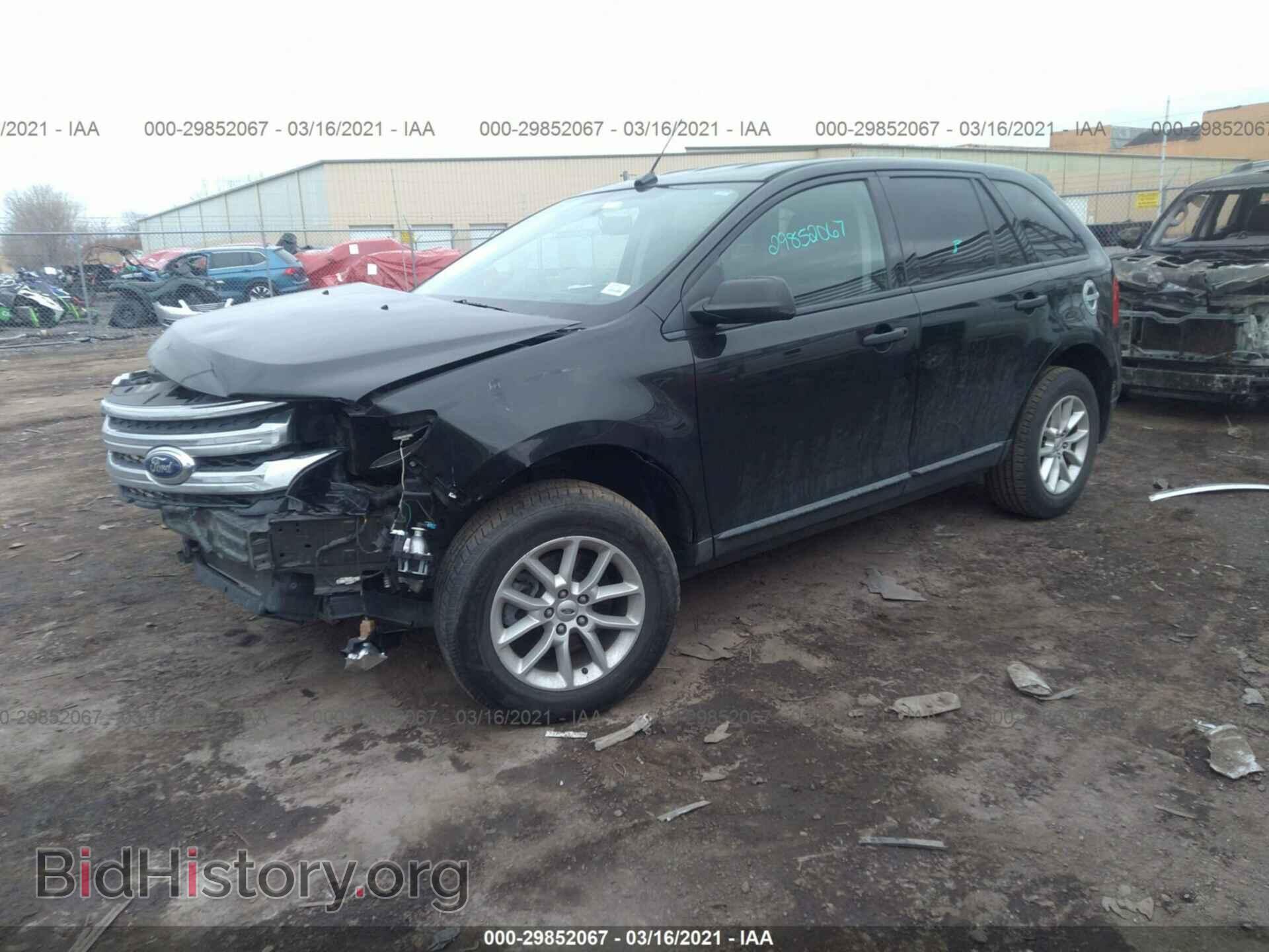 2014 FORD EDGE - VIN: 2FMDK3GC6EBB24529 - Фото 2
