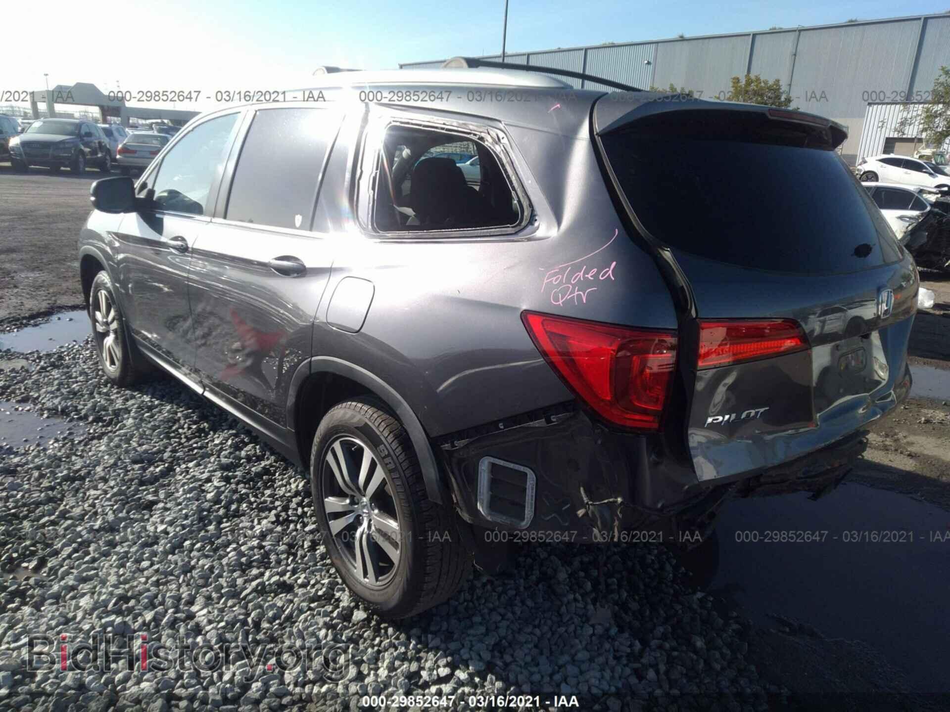 2016 HONDA PILOT - VIN: 5FNYF5H59GB014022 - Фото 3