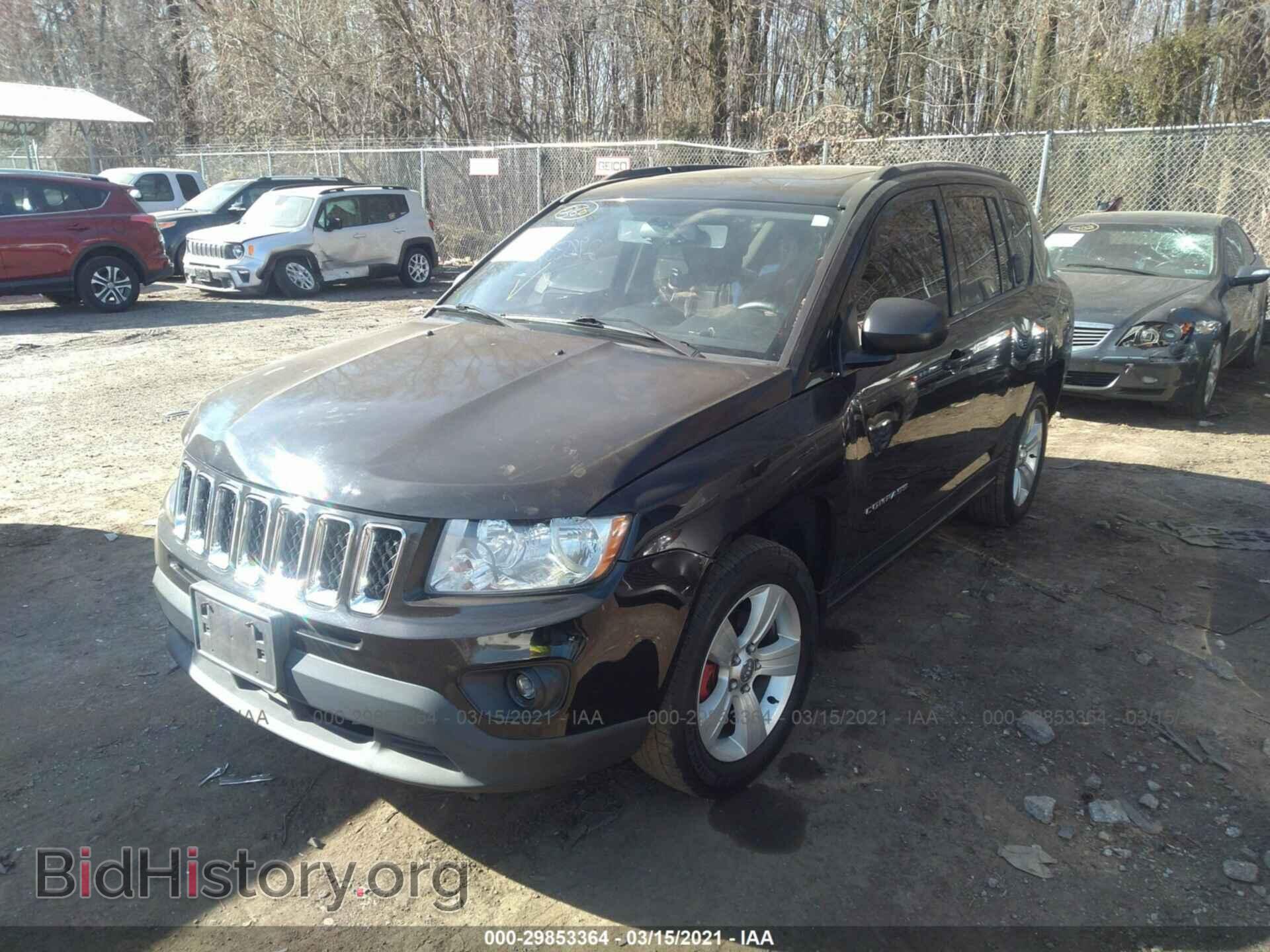 2013 JEEP COMPASS - VIN: 1C4NJDEB3DD190167 - Photo 2