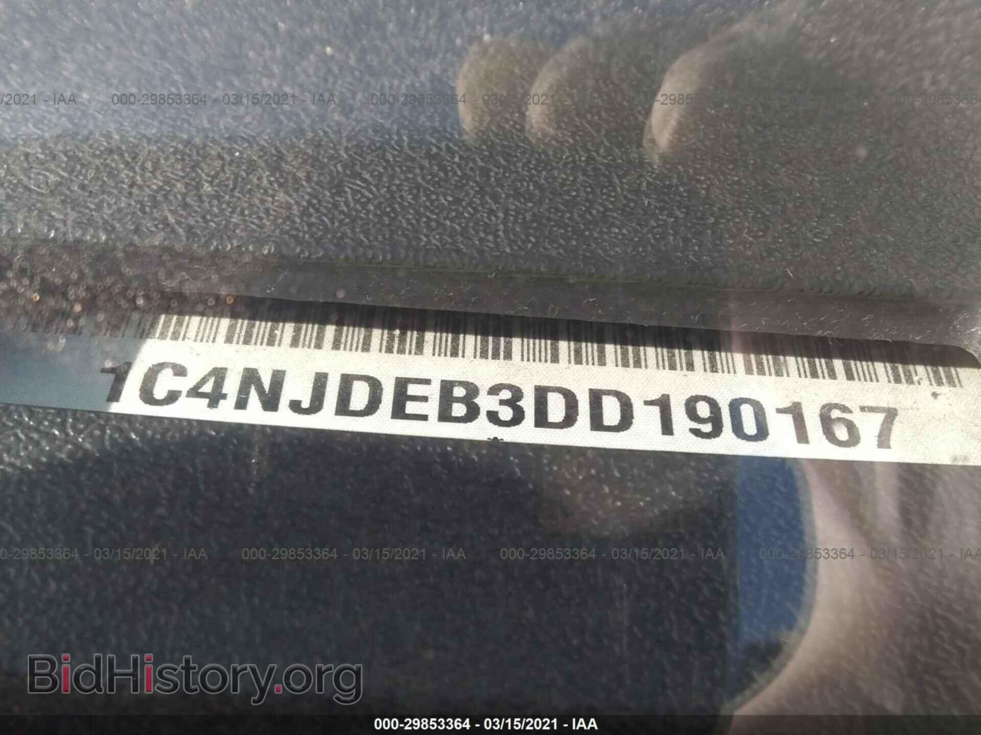 2013 JEEP COMPASS - VIN: 1C4NJDEB3DD190167 - Photo 9