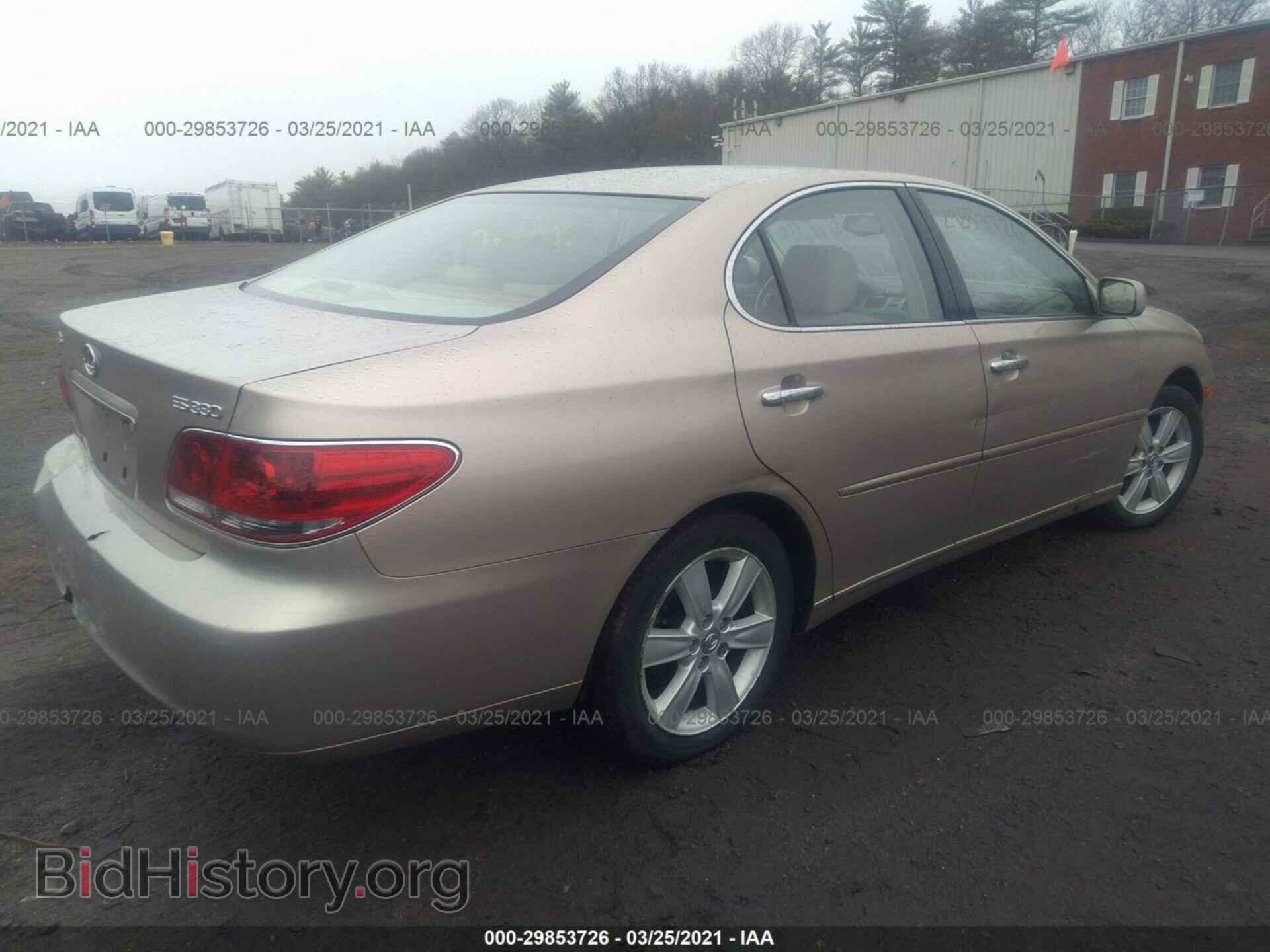 2006 LEXUS ES 330 - VIN: JTHBA30G865165258 - Фото 4