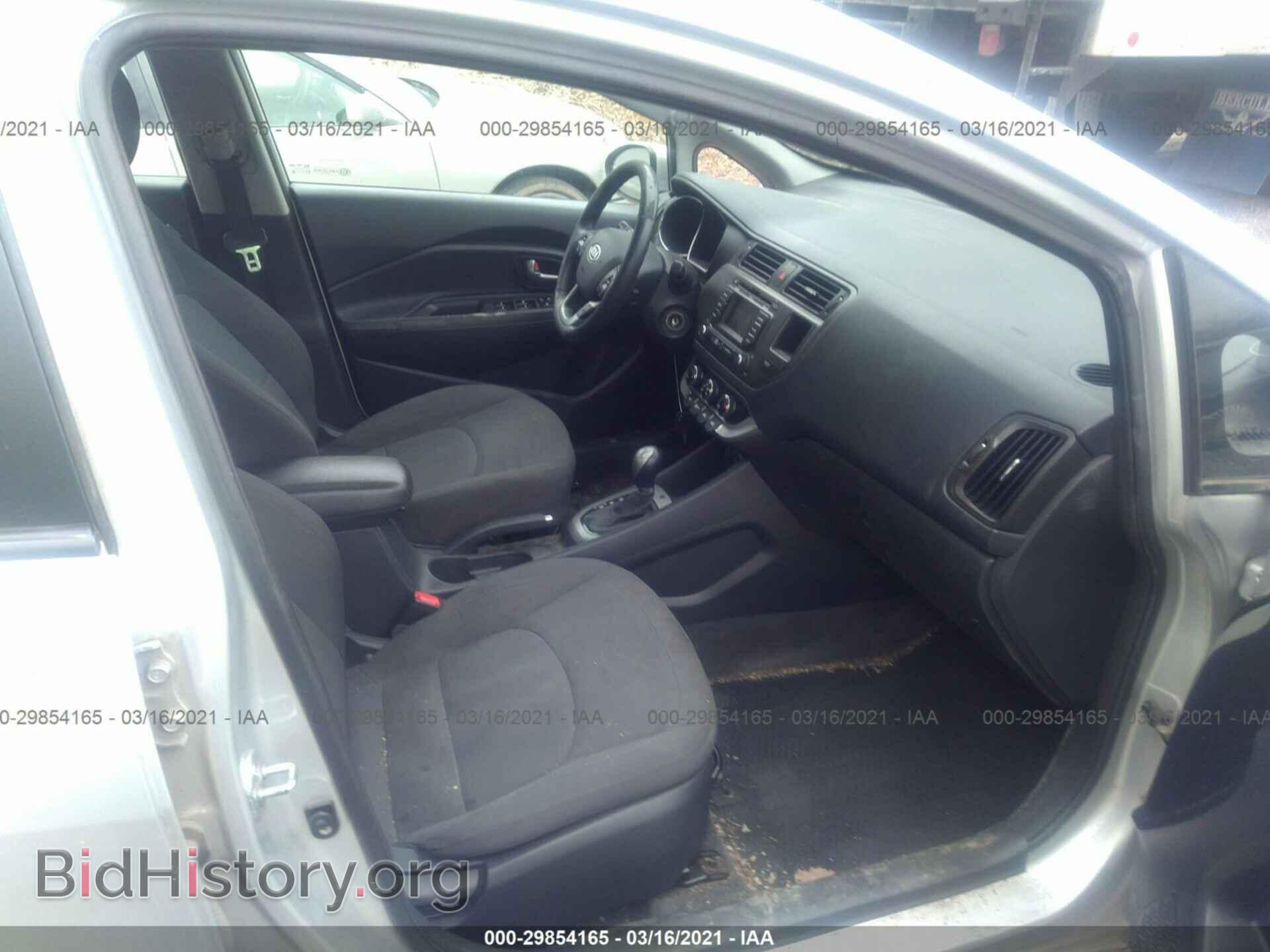 2012 KIA RIO - VIN: KNADN4A3XC6059946 - Фото 5