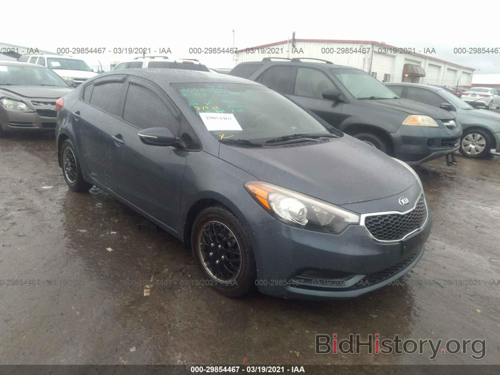 Photo KNAFX4A66G5594474 - KIA FORTE 2016