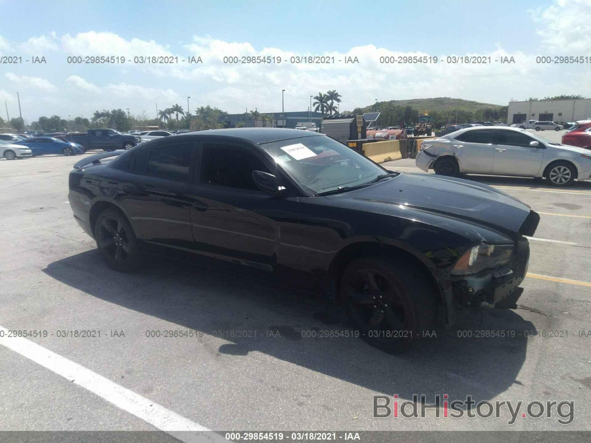 Photo 2C3CDXHG1DH661196 - DODGE CHARGER 2013