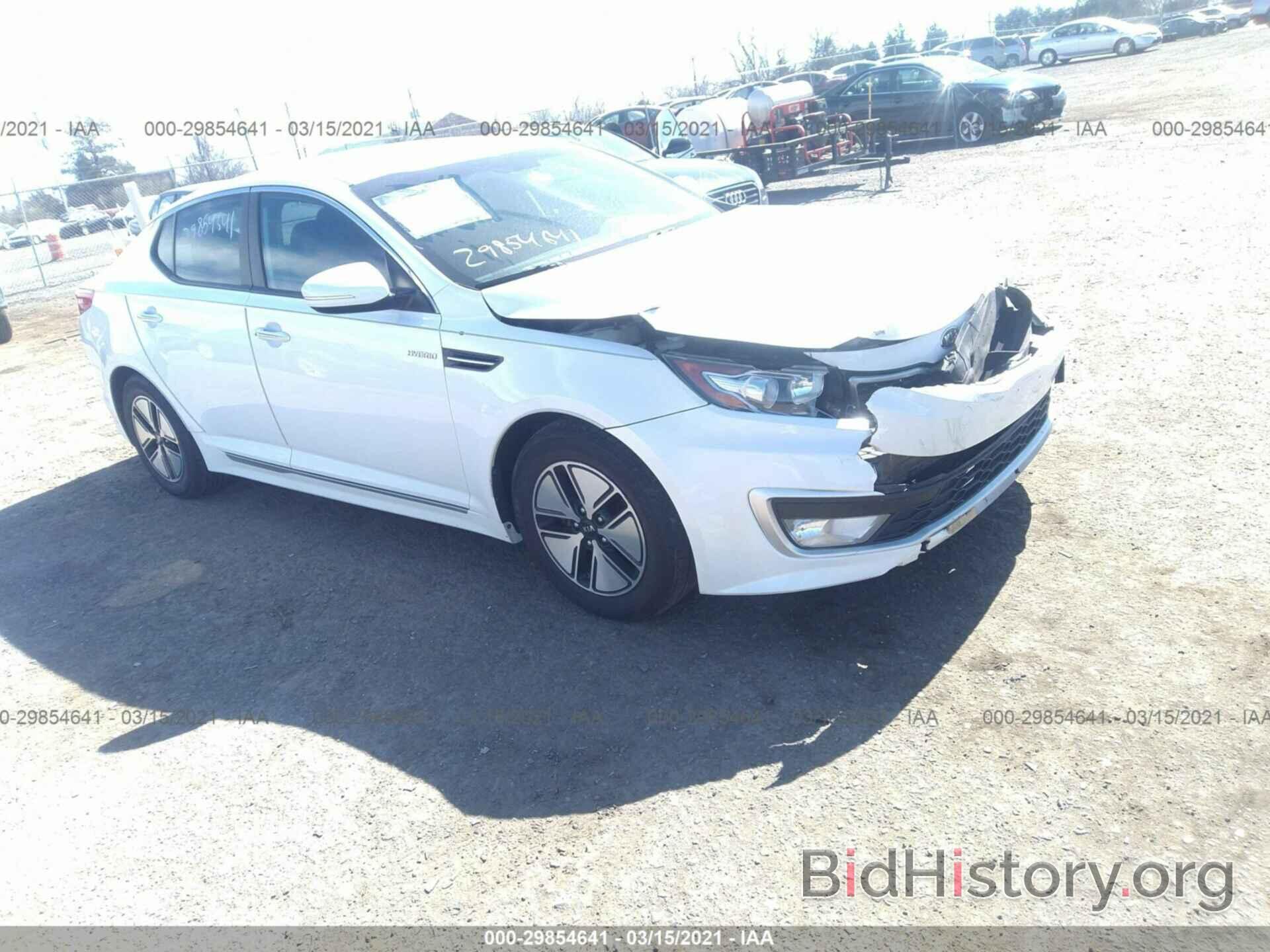 Фотография KNAGM4ADXD5037977 - KIA OPTIMA HYBRID 2013