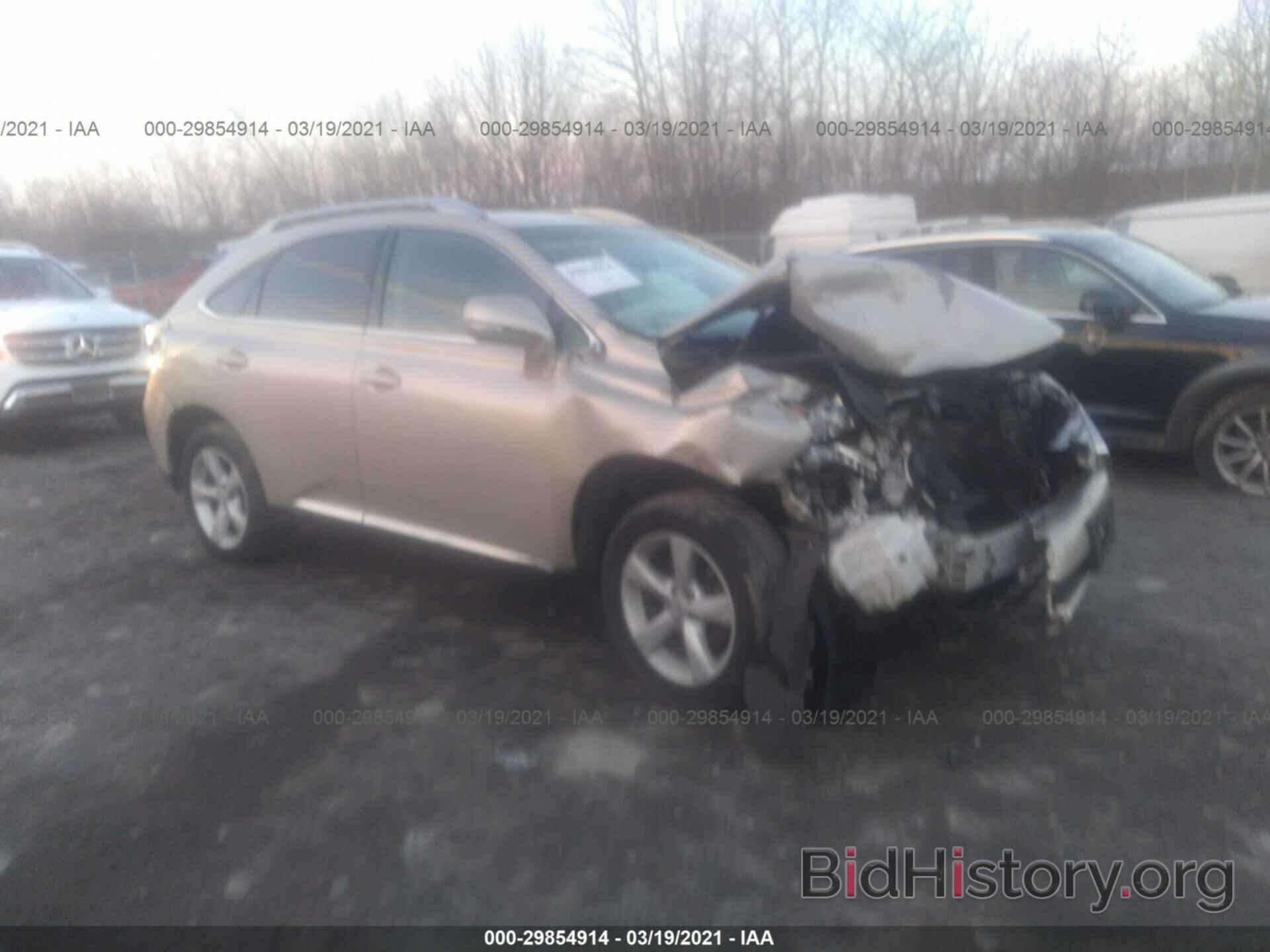 Фотография 2T2BK1BA2FC267729 - LEXUS RX 350 2015