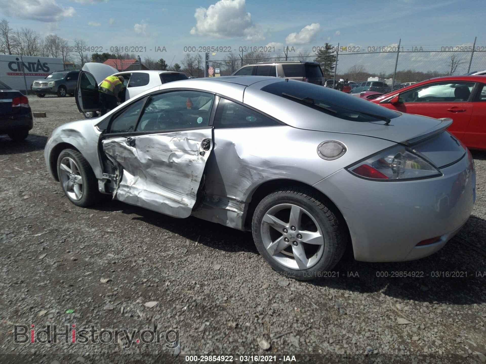 2007 MITSUBISHI ECLIPSE - VIN: 4A3AK24F07E006058 - Фото 3