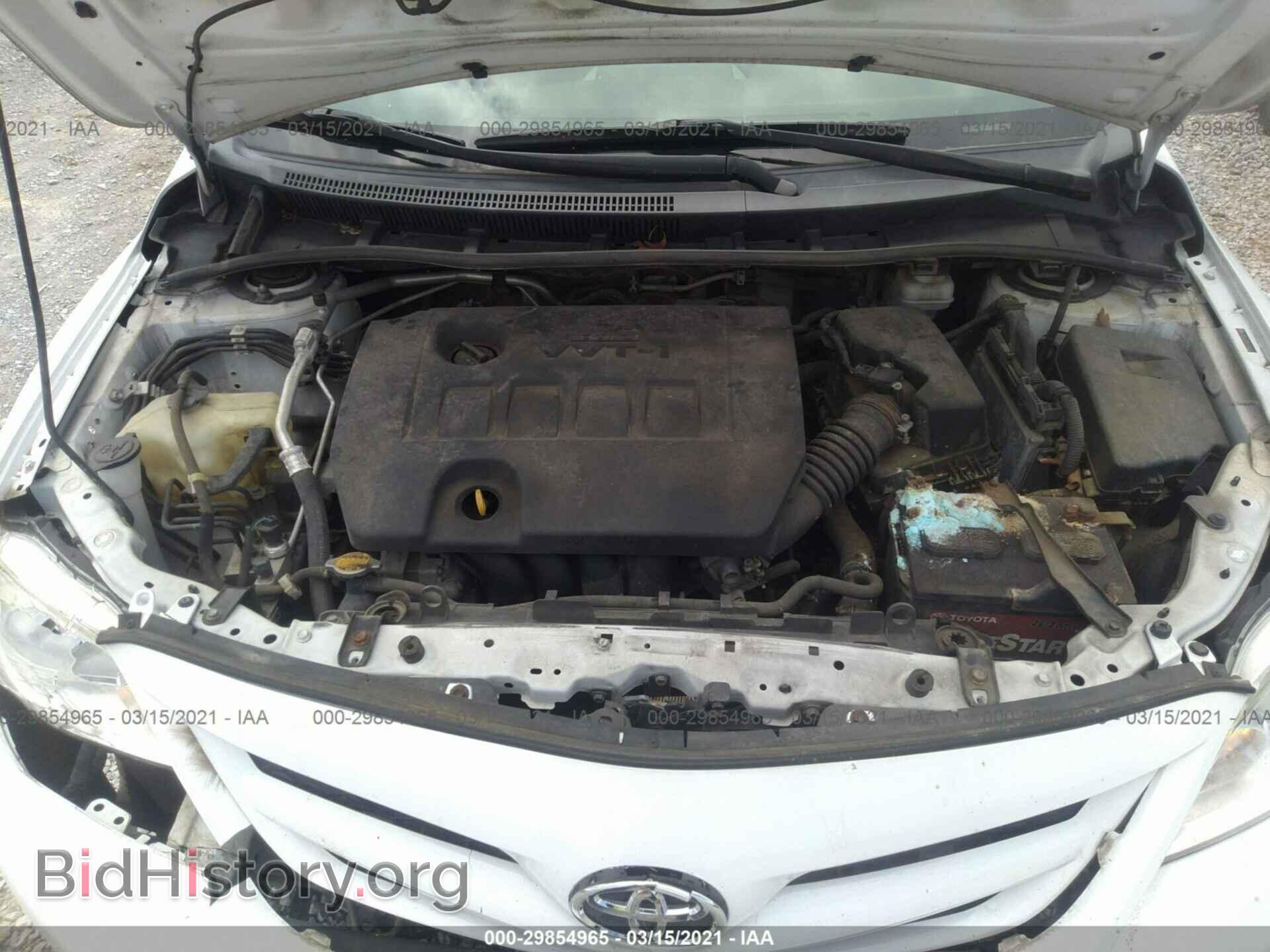 2011 TOYOTA COROLLA - VIN: 2T1BU4EE6BC708478 - Фото 10