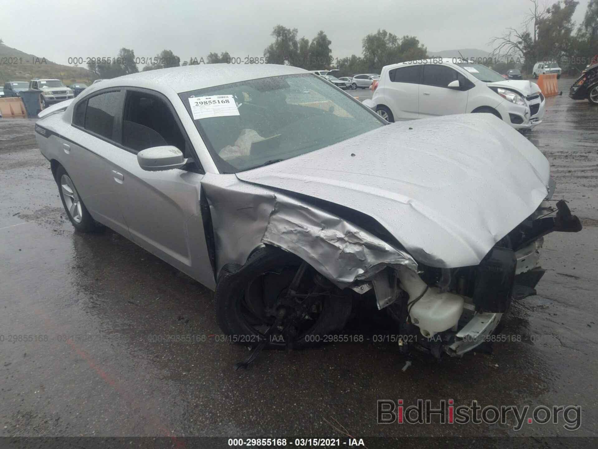 Photo 2C3CDXBG4CH286993 - DODGE CHARGER 2012