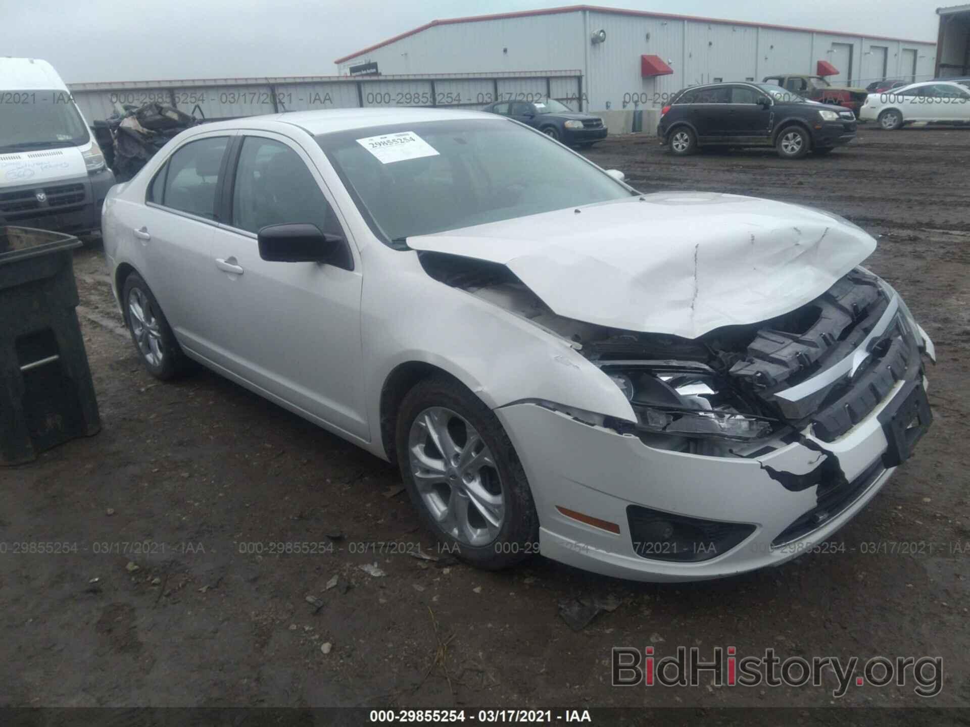 Photo 3FAHP0HA6CR409593 - FORD FUSION 2012