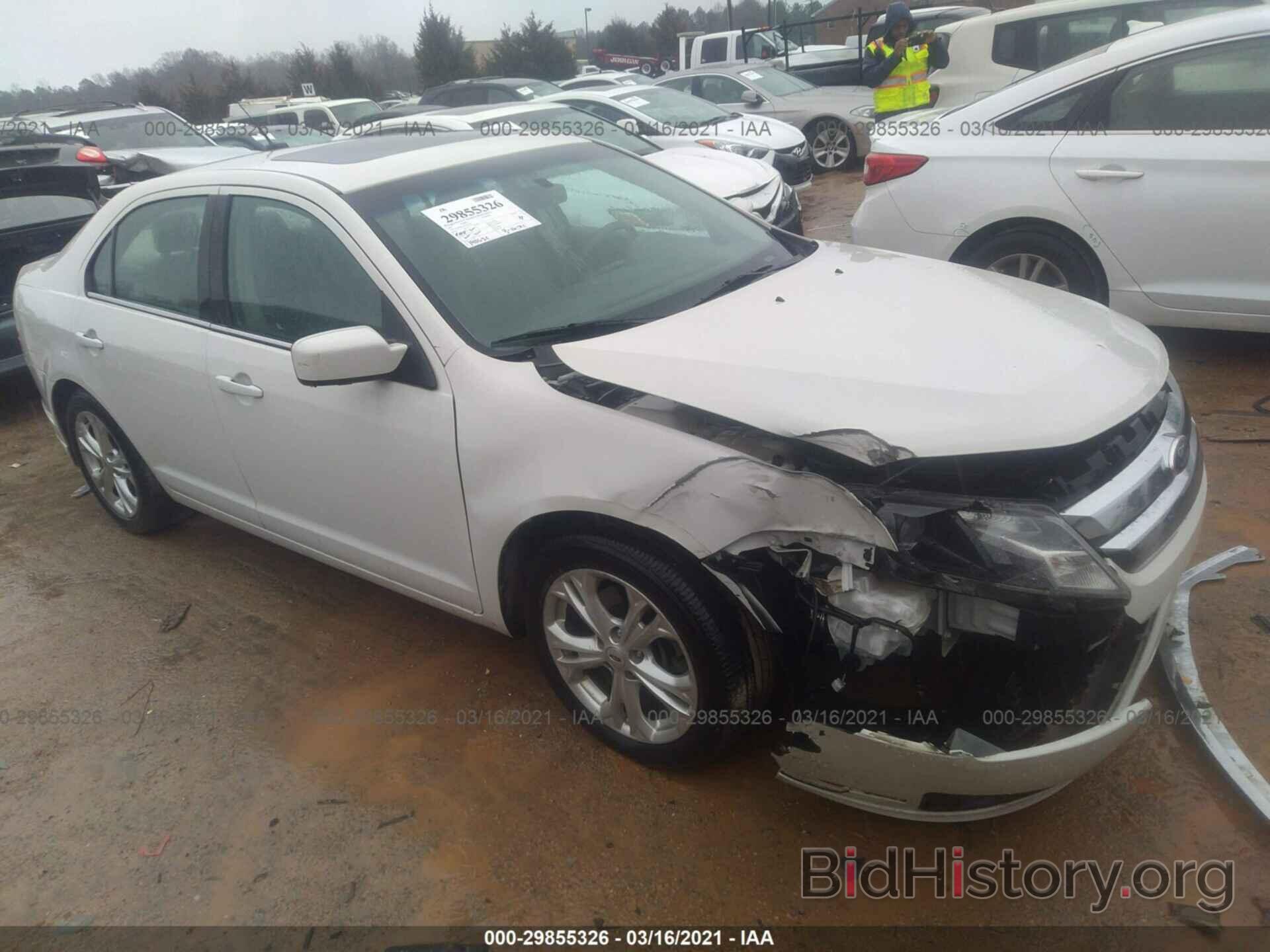 Photo 3FAHP0HA0CR334423 - FORD FUSION 2012