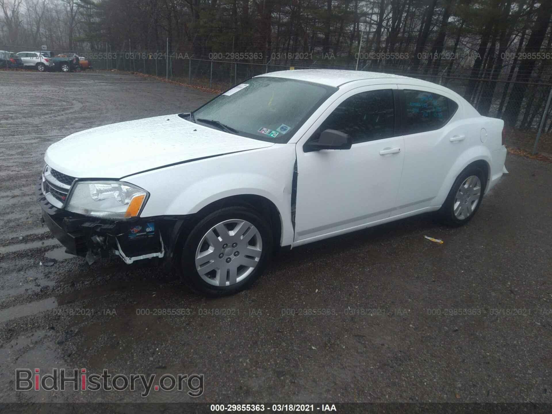 2012 DODGE AVENGER - VIN: 1C3CDZAB2CN325055 - Photo 2