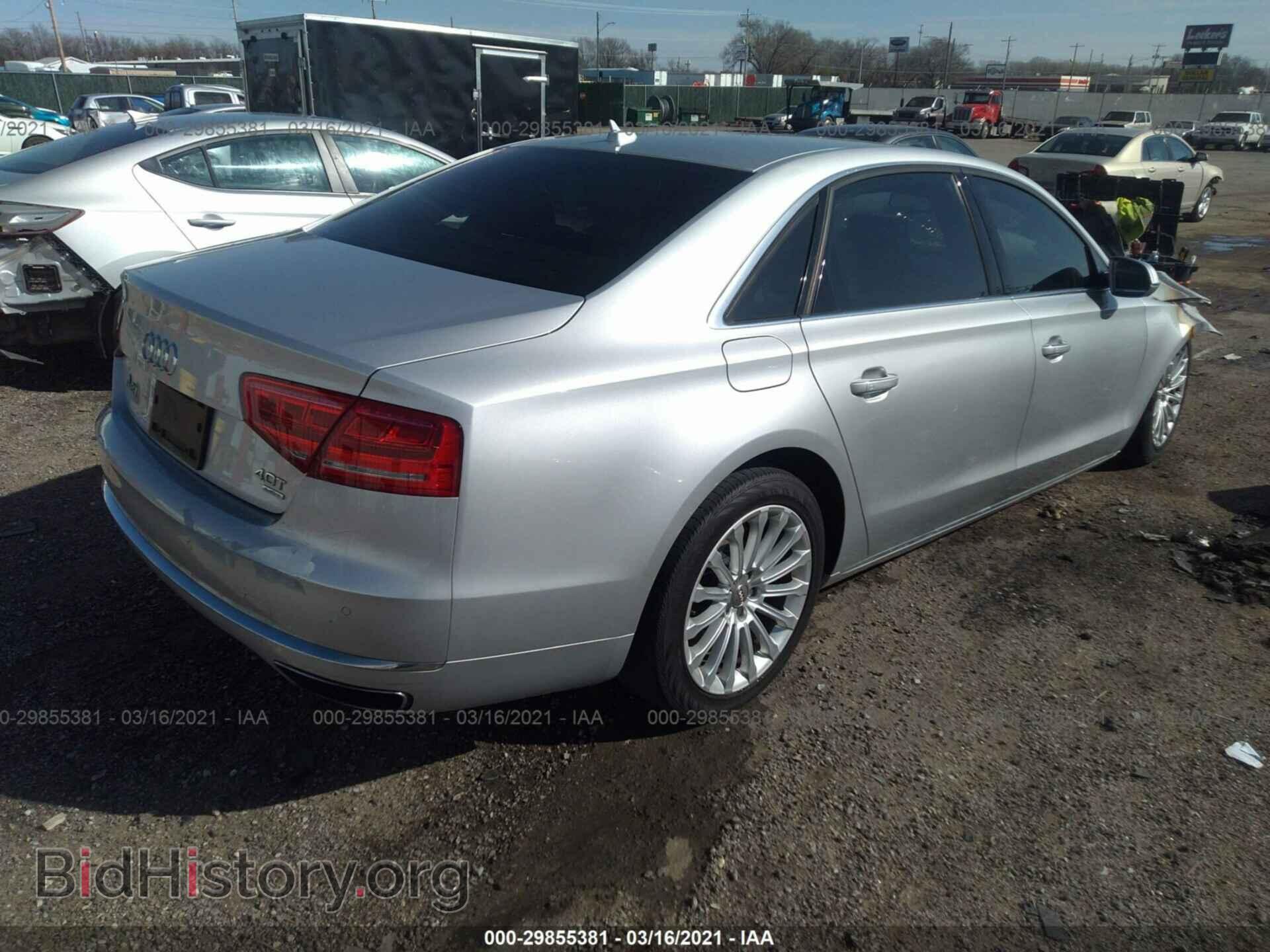 2013 AUDI A8 L - VIN: WAUR2AFD7DN016509 - Photo 4