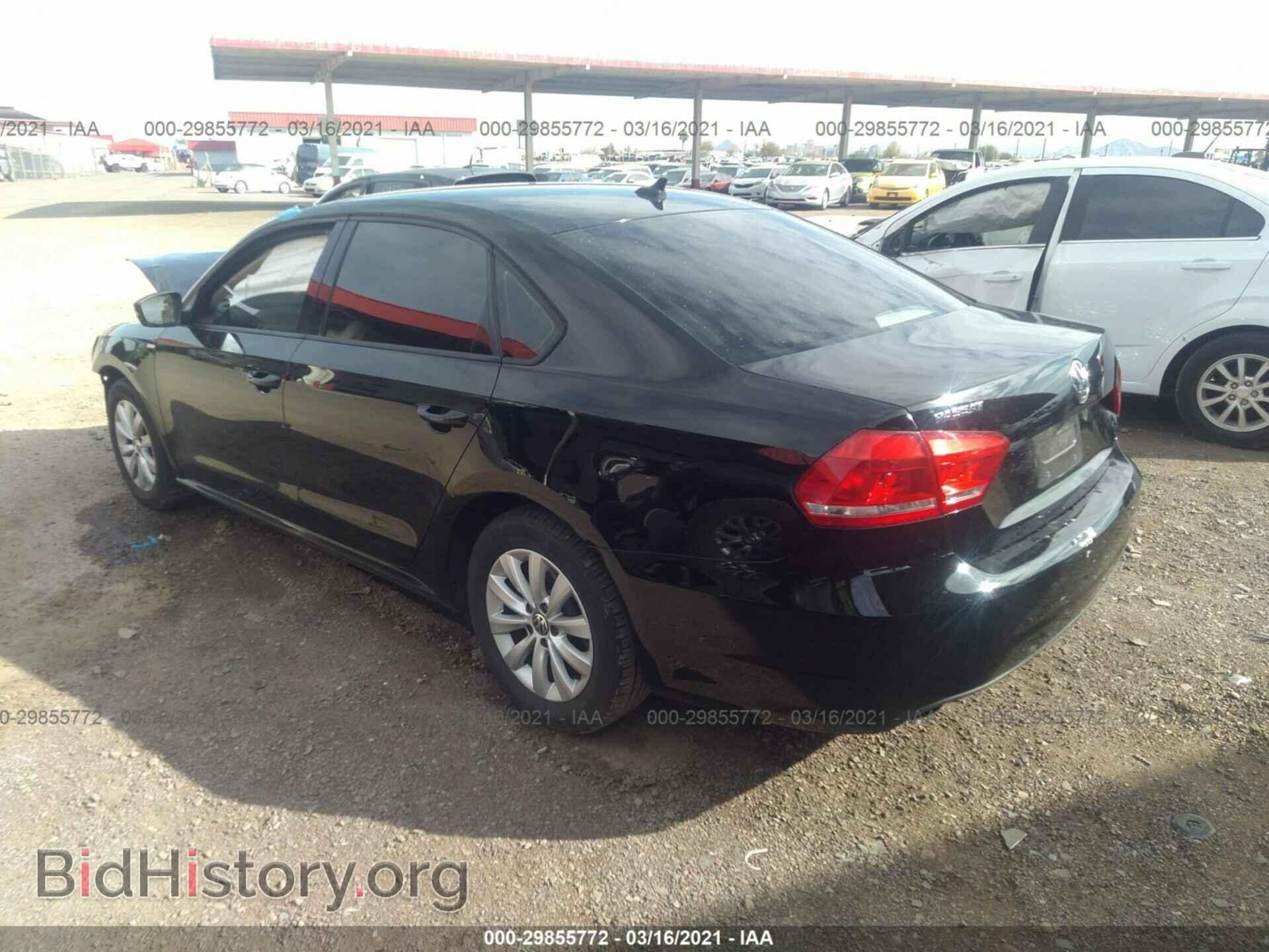 2014 VOLKSWAGEN PASSAT - VIN: 1VWAP7A31EC020570 - Фото 3