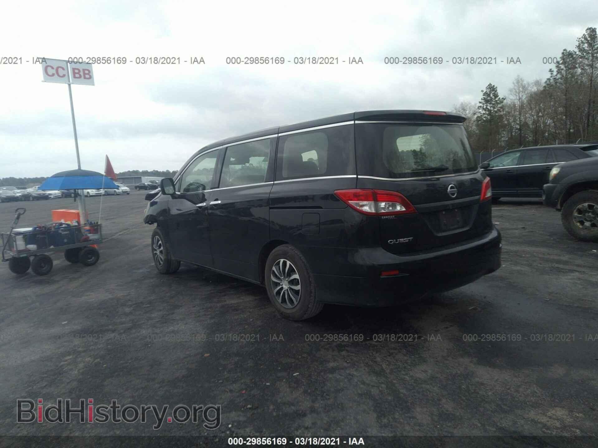 2013 NISSAN QUEST - VIN: JN8AE2KP7D9067681 - Фото 3