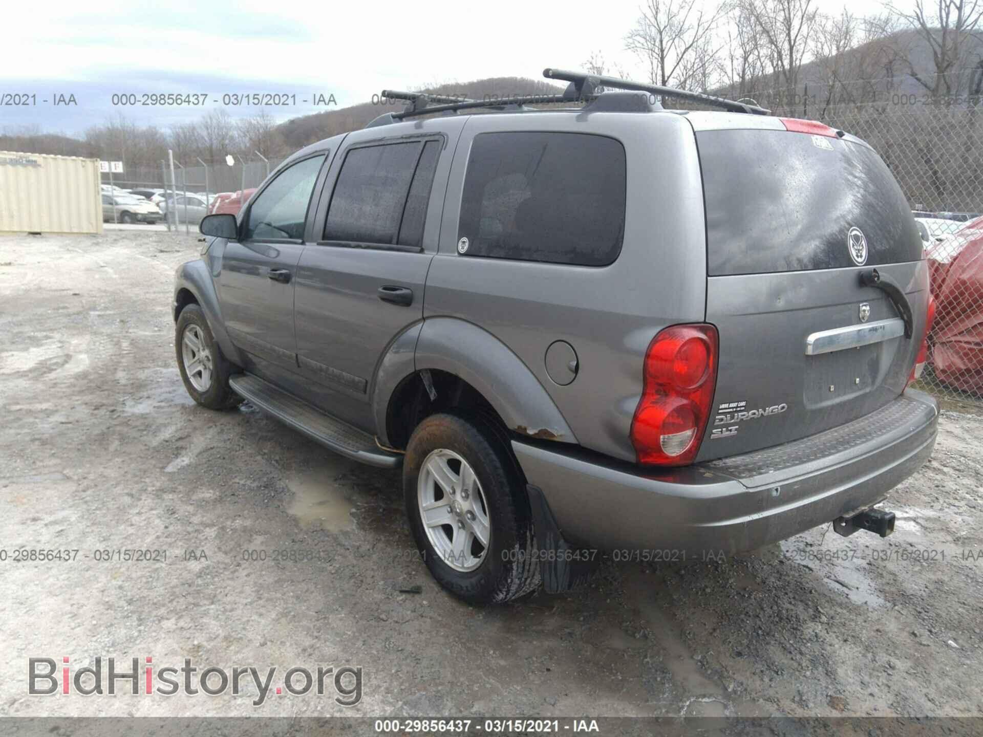 2006 DODGE DURANGO - VIN: 1D4HB48N96F164313 - Фото 3
