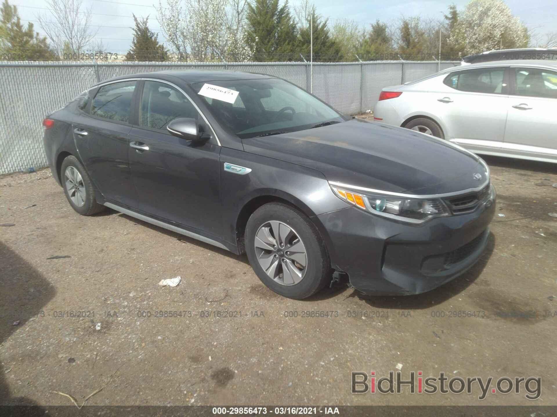 Photo KNAGT4LE5H5008921 - KIA OPTIMA HYBRID 2017