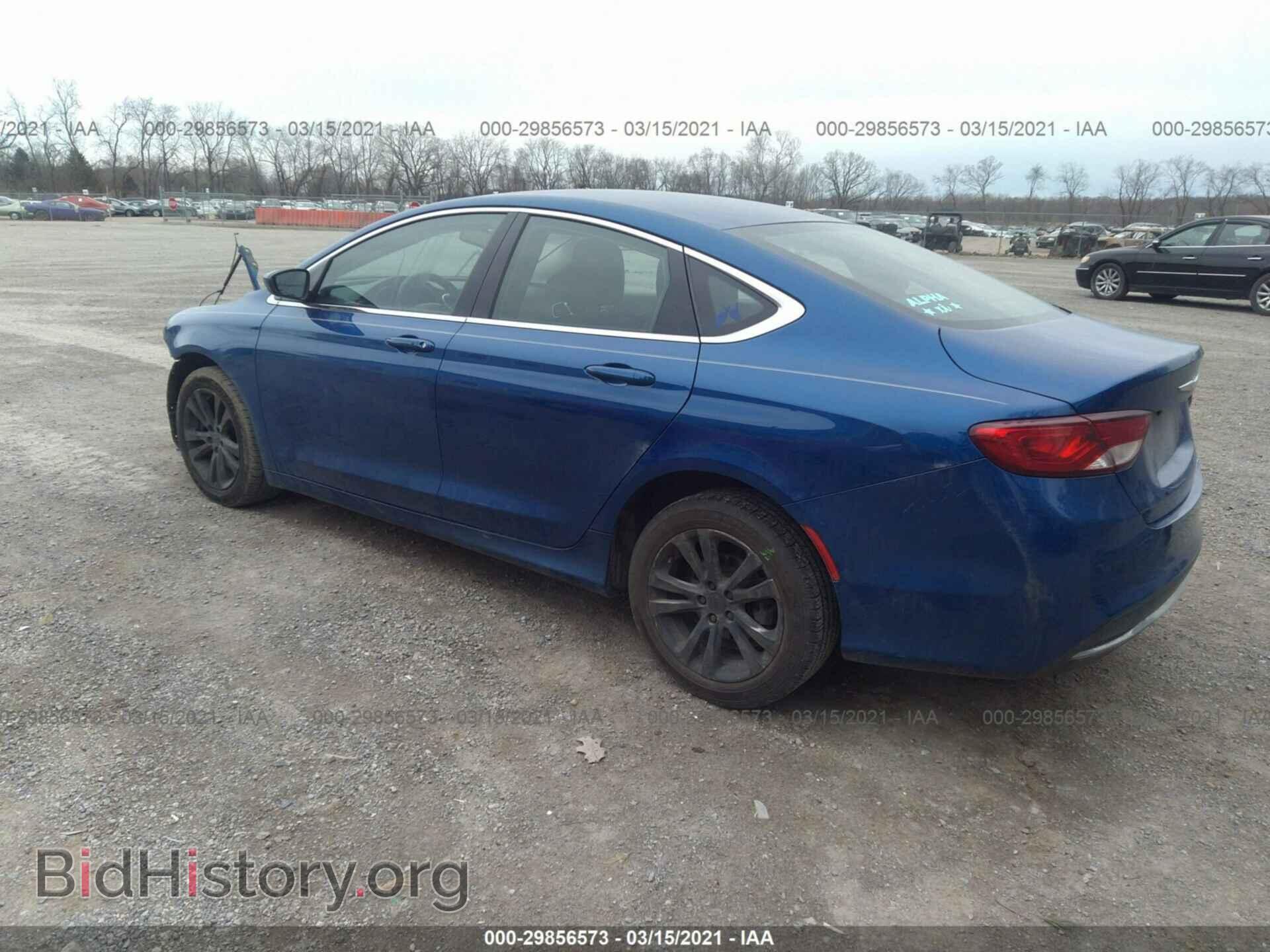 2015 CHRYSLER 200 - VIN: 1C3CCCAB4FN674447 - Фото 3