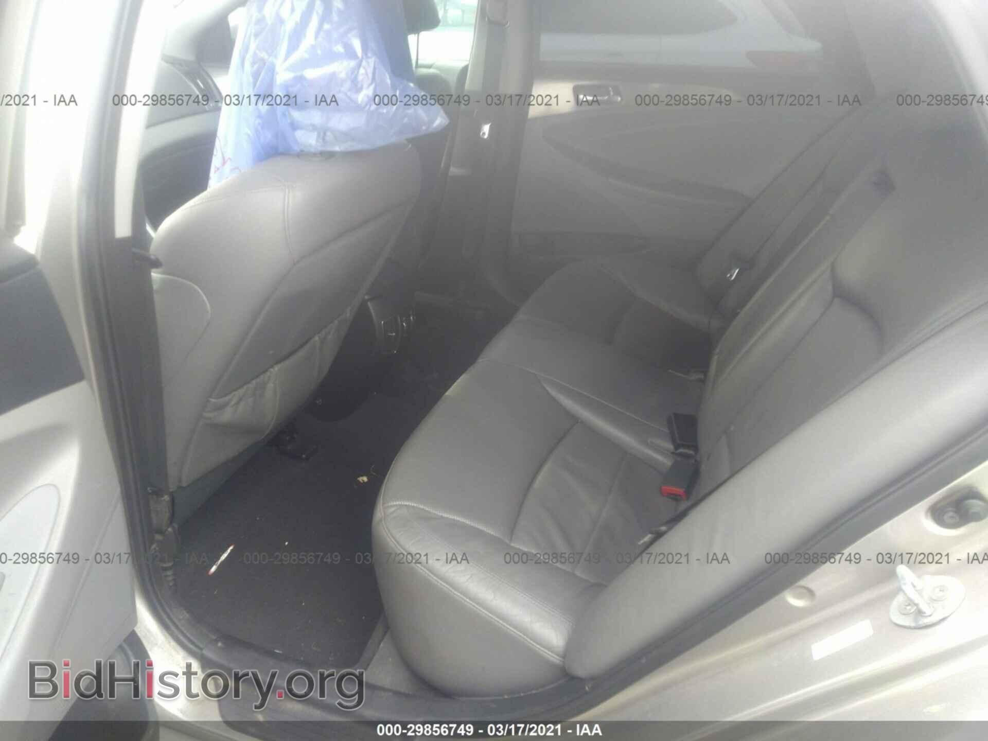 2012 HYUNDAI SONATA - VIN: KMHEC4A43CA033770 - Фото 8