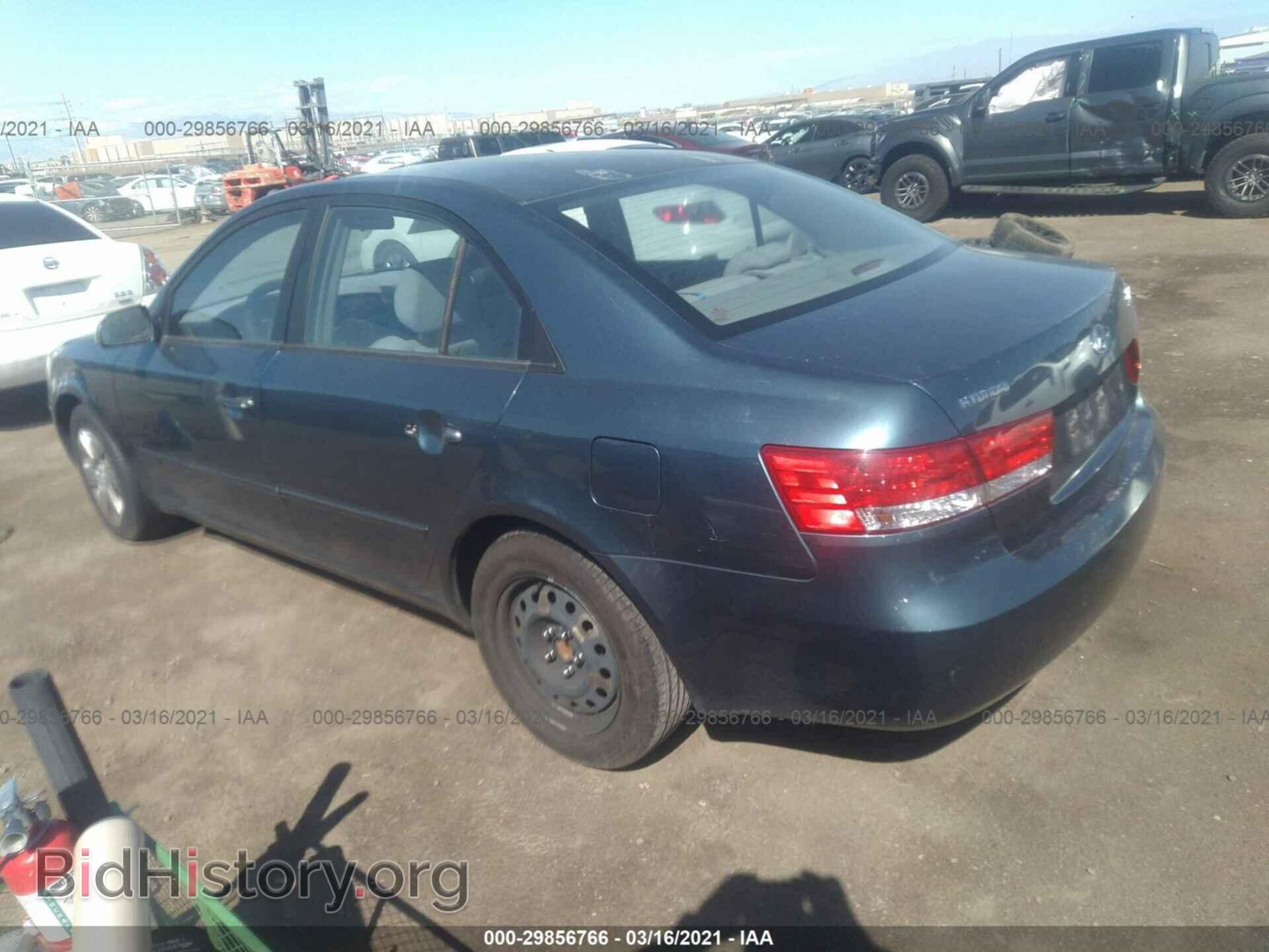 2006 HYUNDAI SONATA - VIN: KMHET46C76A081969 - Фото 3