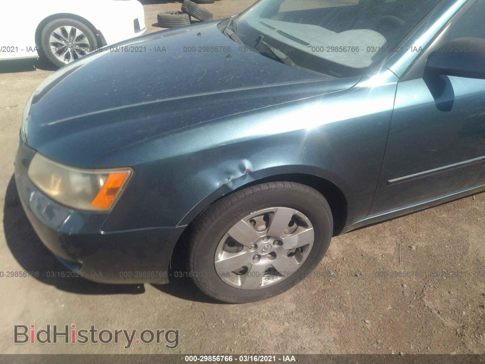 2006 HYUNDAI SONATA - VIN: KMHET46C76A081969 - Фото 6