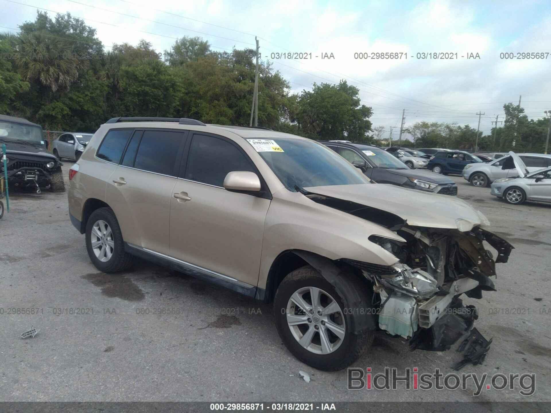 Photo 5TDZK3EH0CS088714 - TOYOTA HIGHLANDER 2012