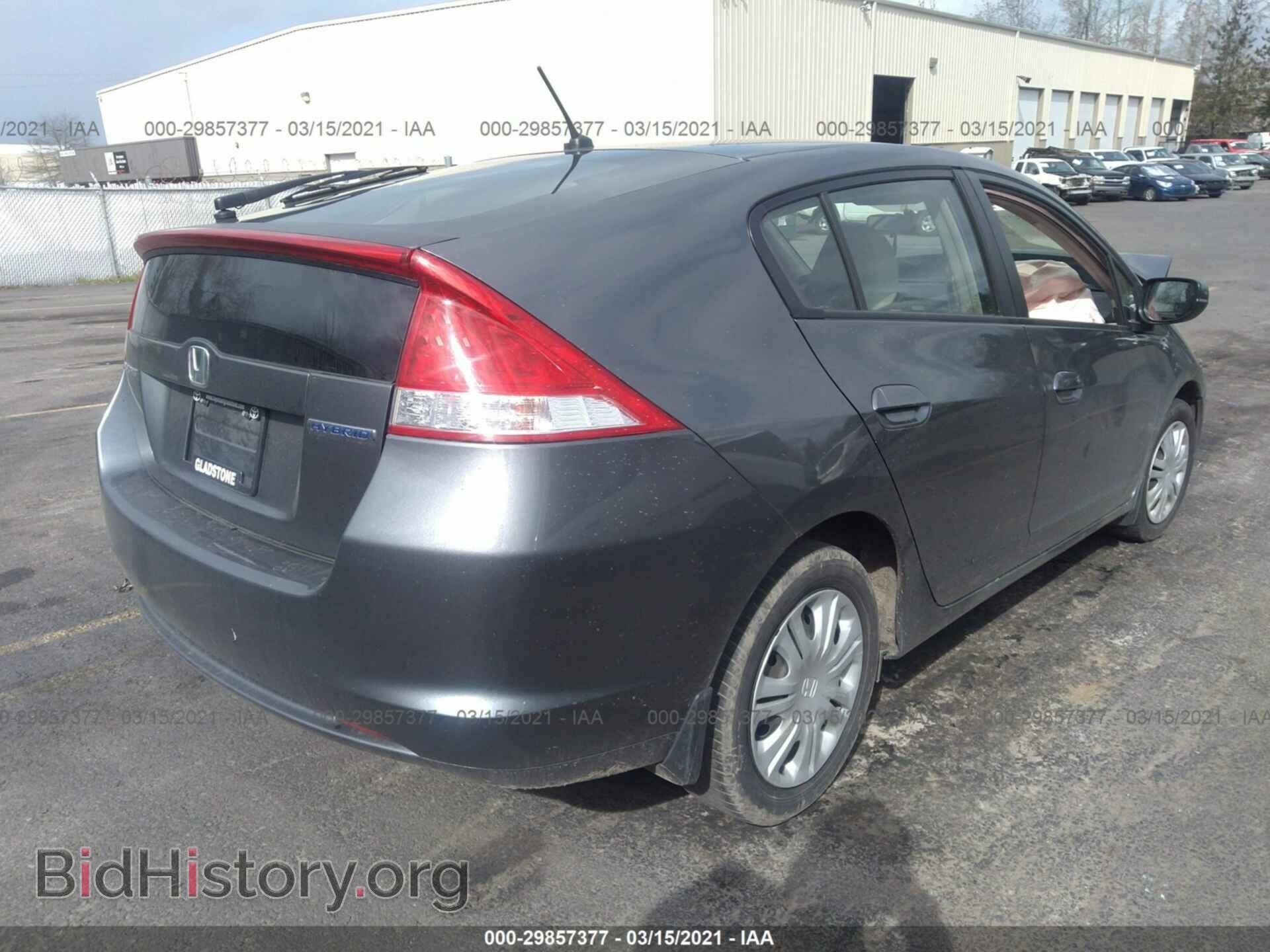 2010 HONDA INSIGHT - VIN: JHMZE2H55AS031964 - Фото 4