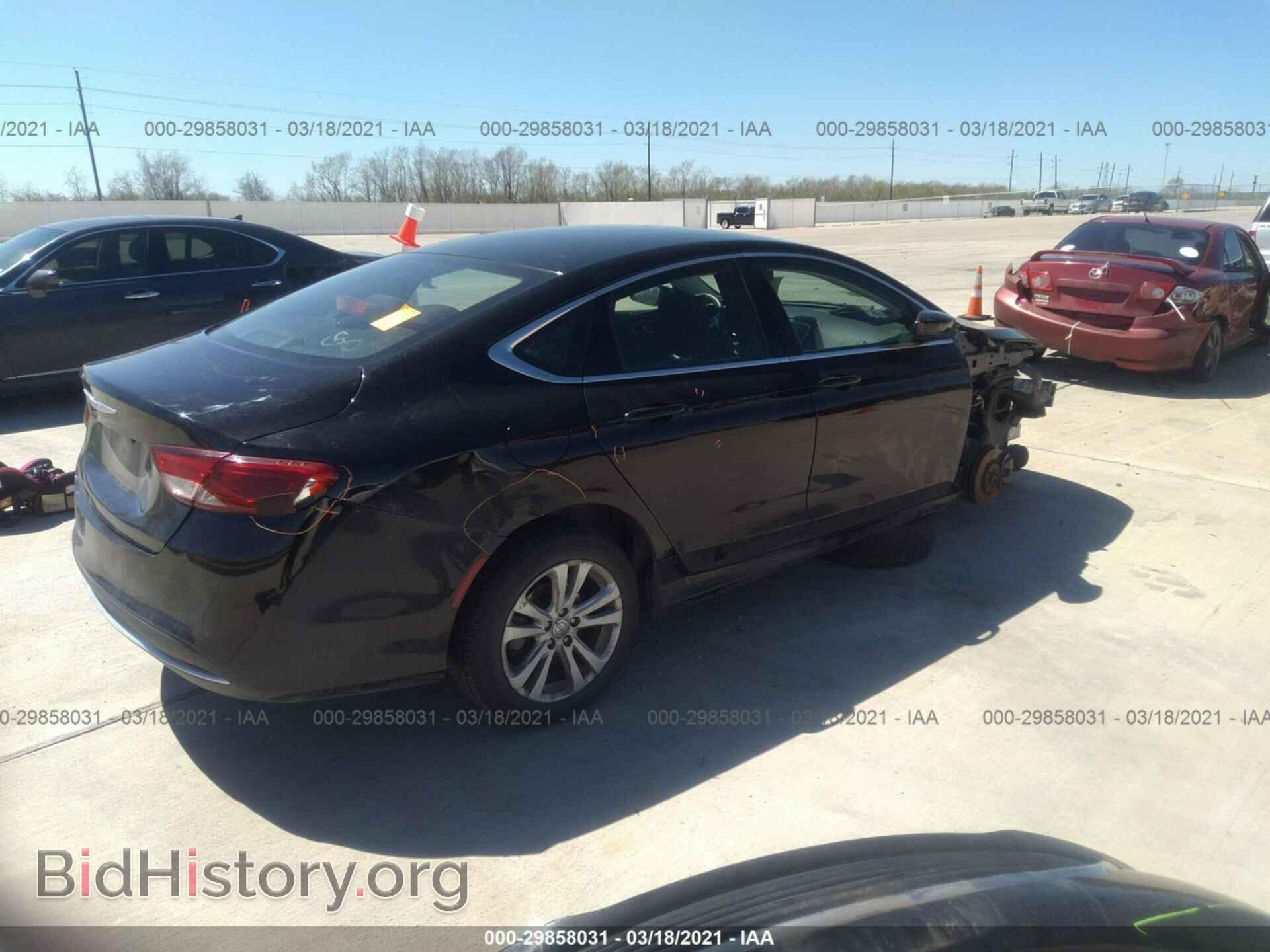 2015 CHRYSLER 200 - VIN: 1C3CCCAB2FN526264 - Фото 4