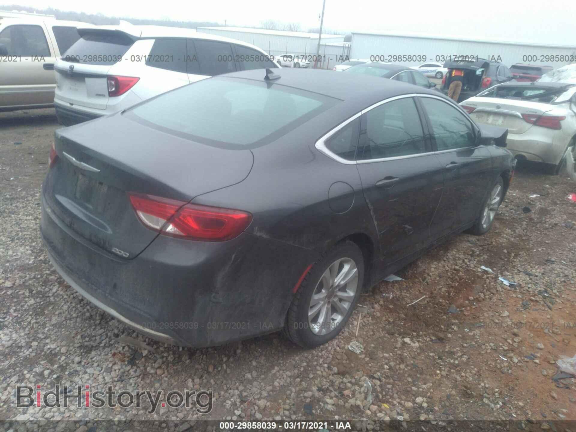 2015 CHRYSLER 200 - VIN: 1C3CCCAB2FN749601 - Фото 4