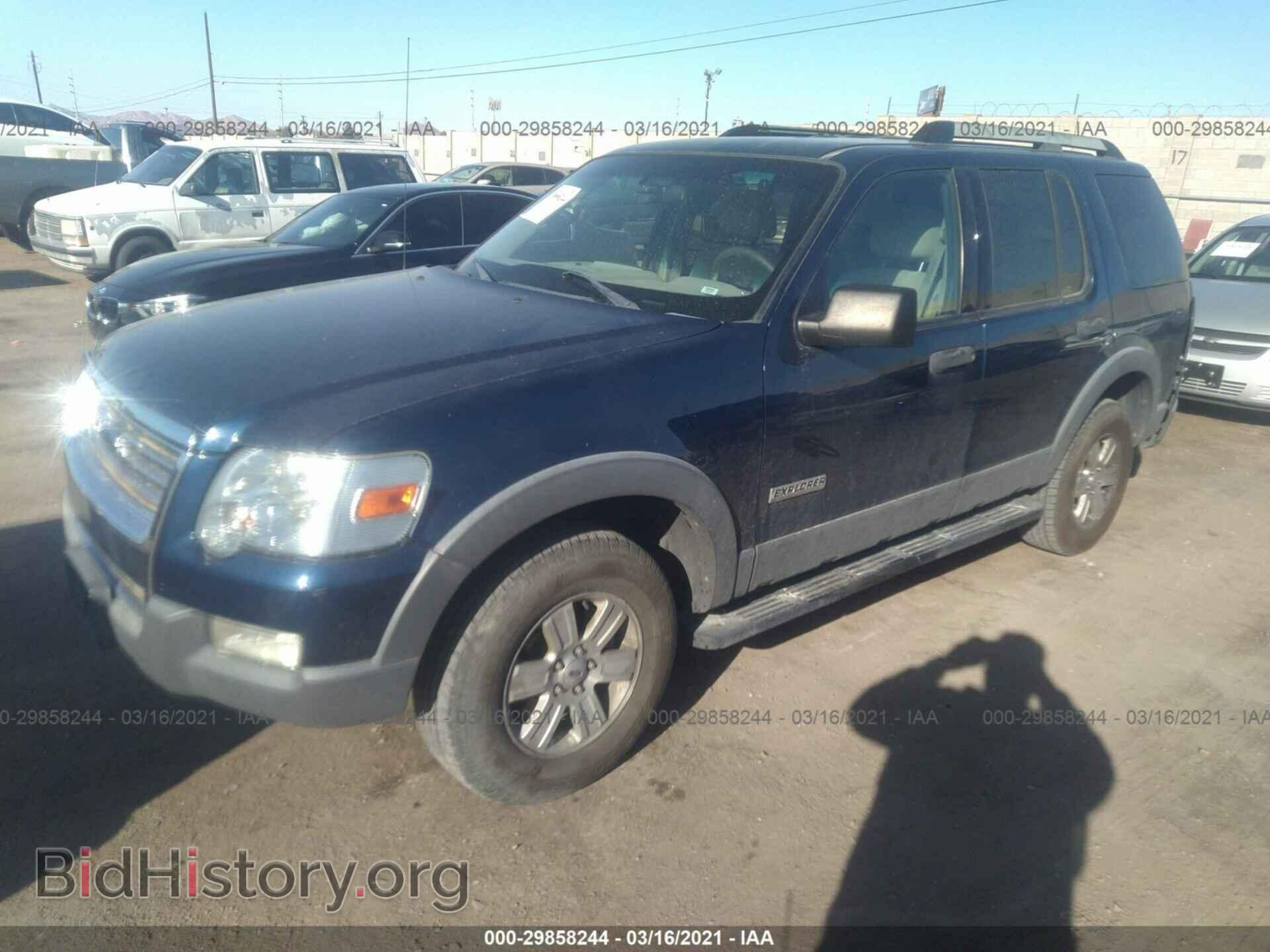 2006 FORD EXPLORER - VIN: 1FMEU73E66ZA20442 - Фото 2