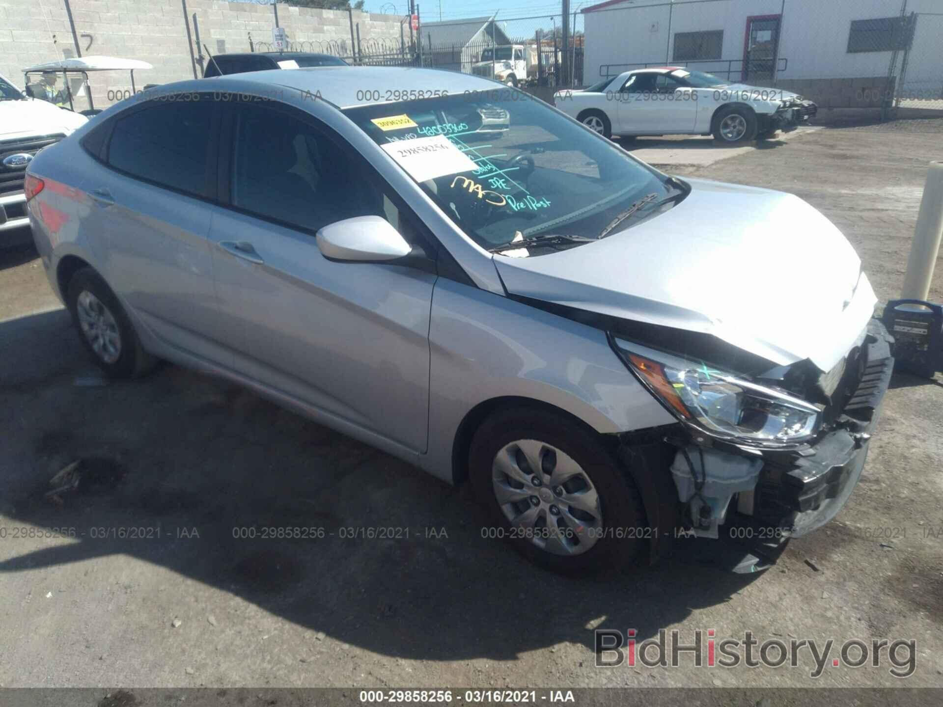 Photo KMHCT4AE3HU330186 - HYUNDAI ACCENT 2017