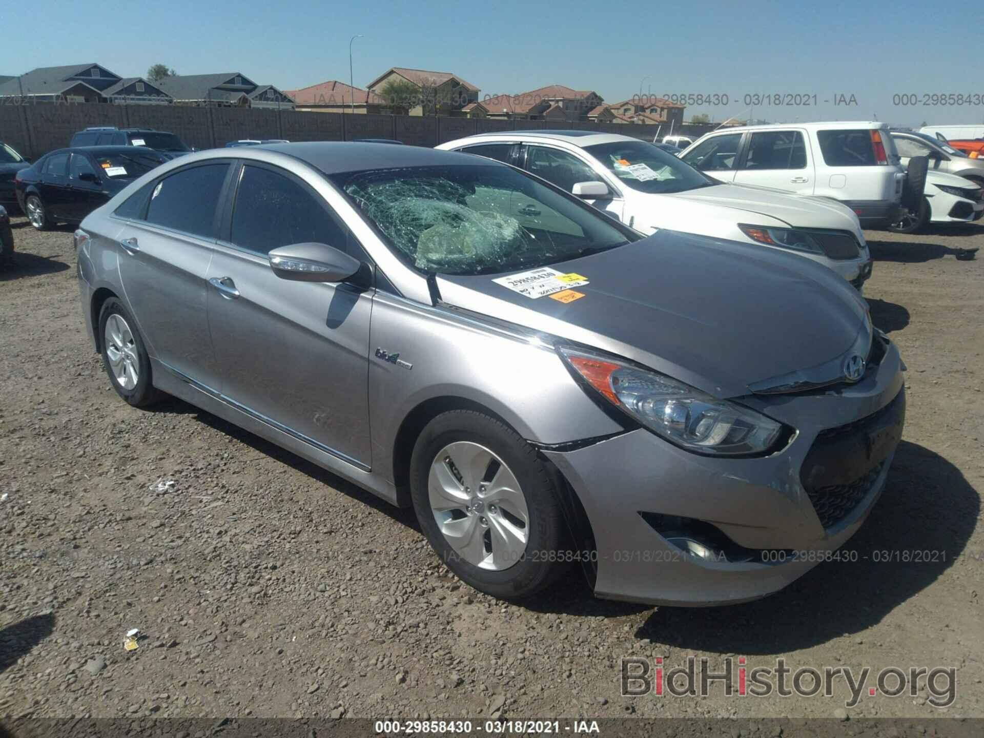 Photo KMHEC4A40DA088789 - HYUNDAI SONATA HYBRID 2013