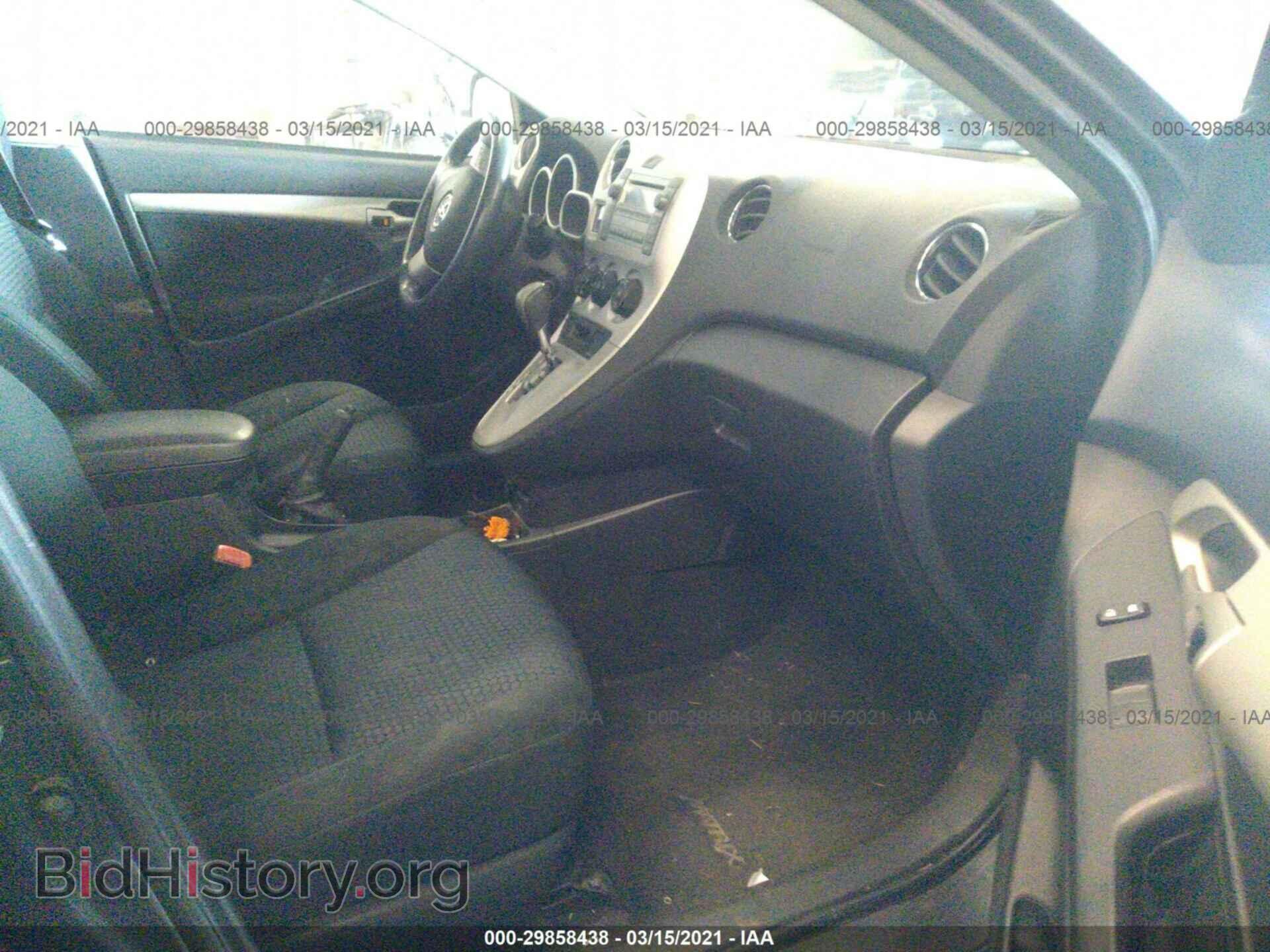 2009 TOYOTA MATRIX - VIN: 2T1GE40E19C001034 - Фото 5