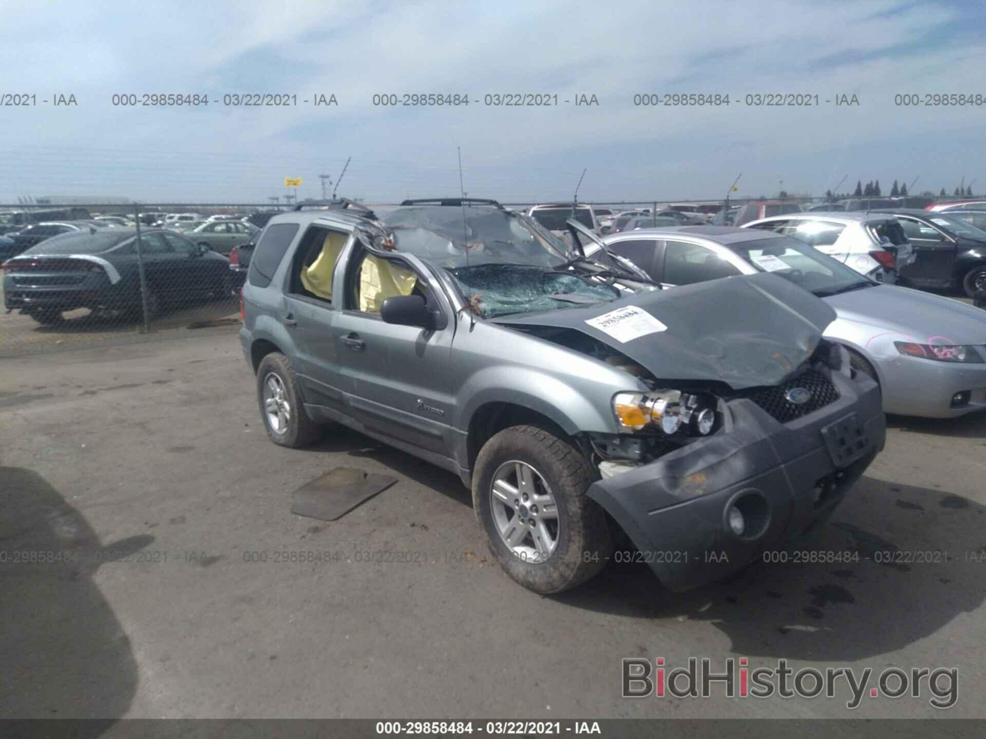 Photo 1FMCU59H77KB06365 - FORD ESCAPE 2007