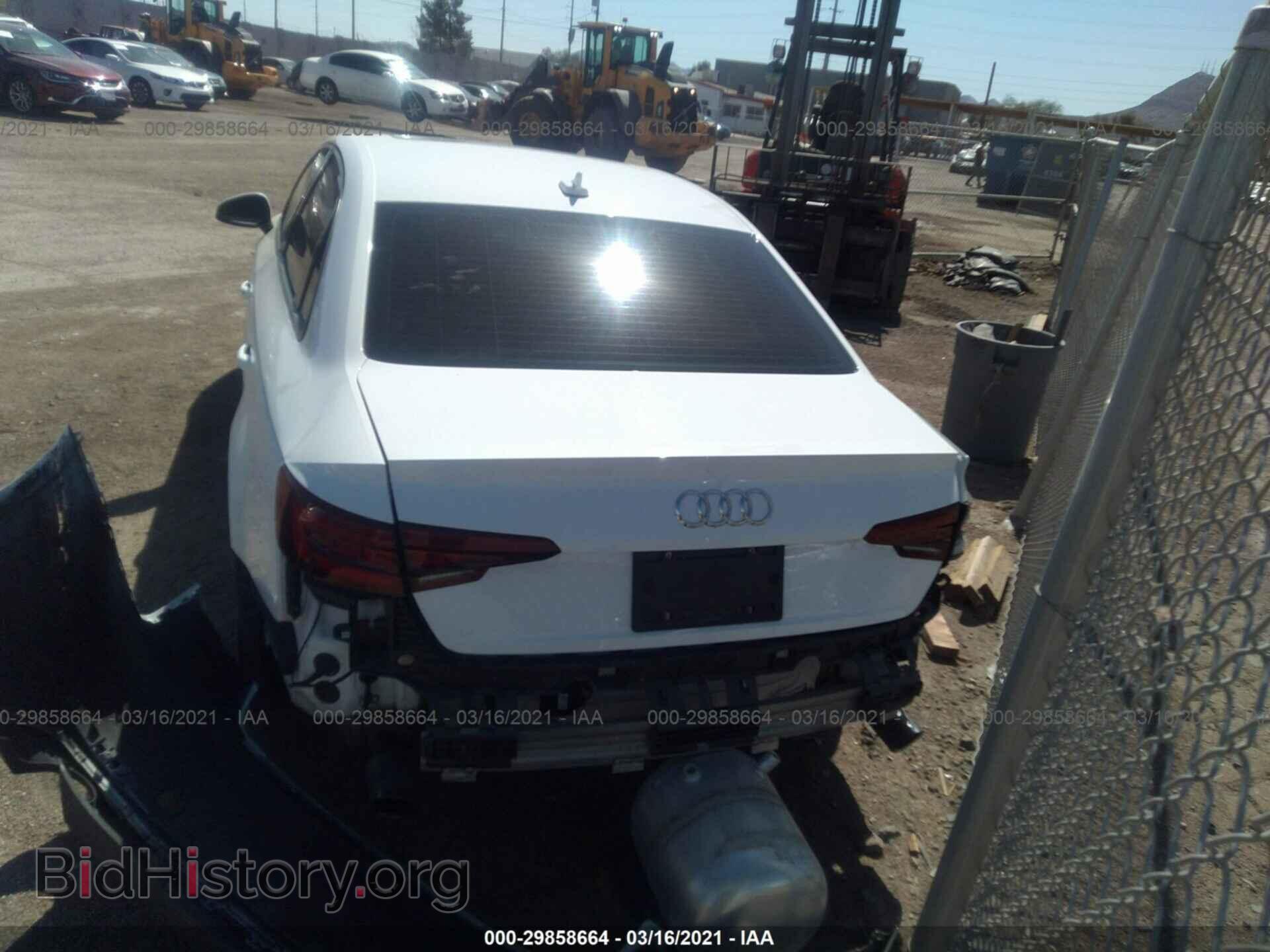 2018 AUDI A4 - VIN: WAUKMAF48JA008708 - Photo 4