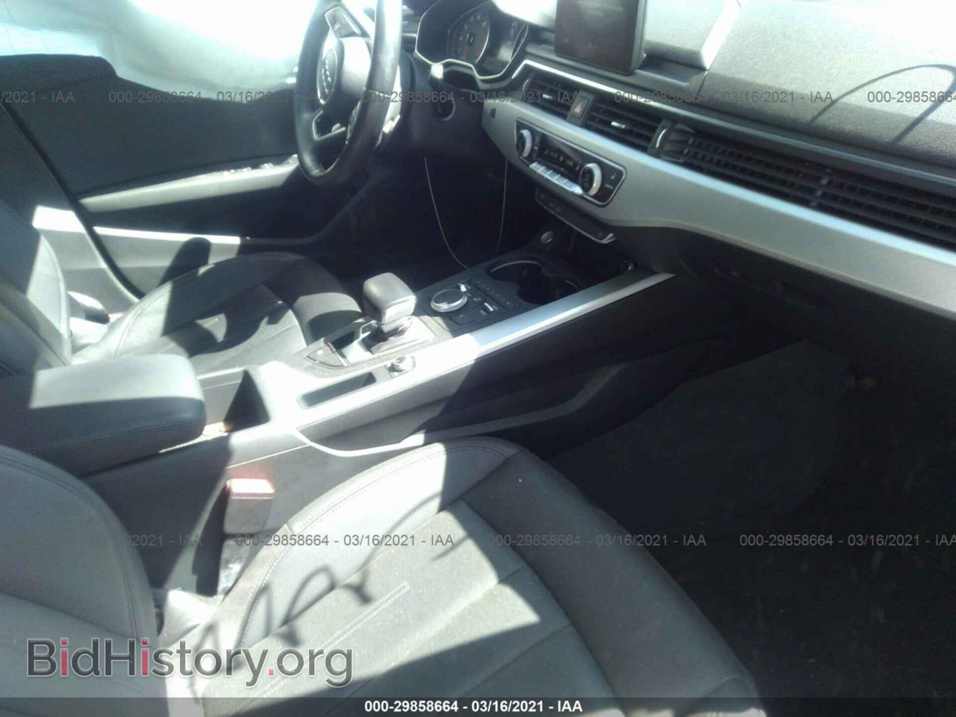 2018 AUDI A4 - VIN: WAUKMAF48JA008708 - Photo 5