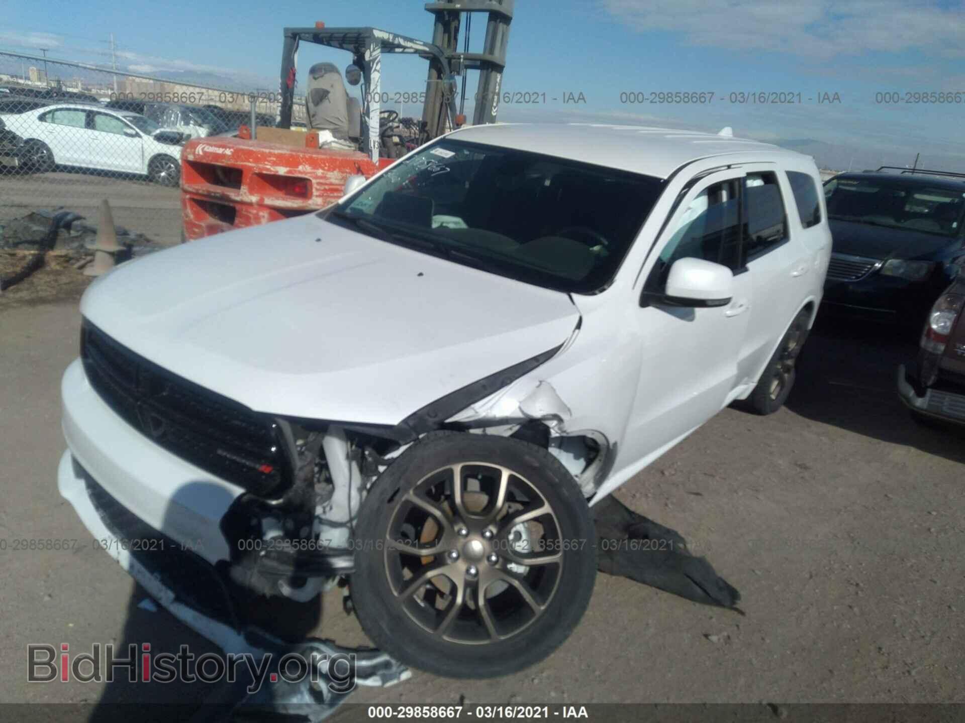 2017 DODGE DURANGO - VIN: 1C4RDHDG6HC672379 - Фото 2